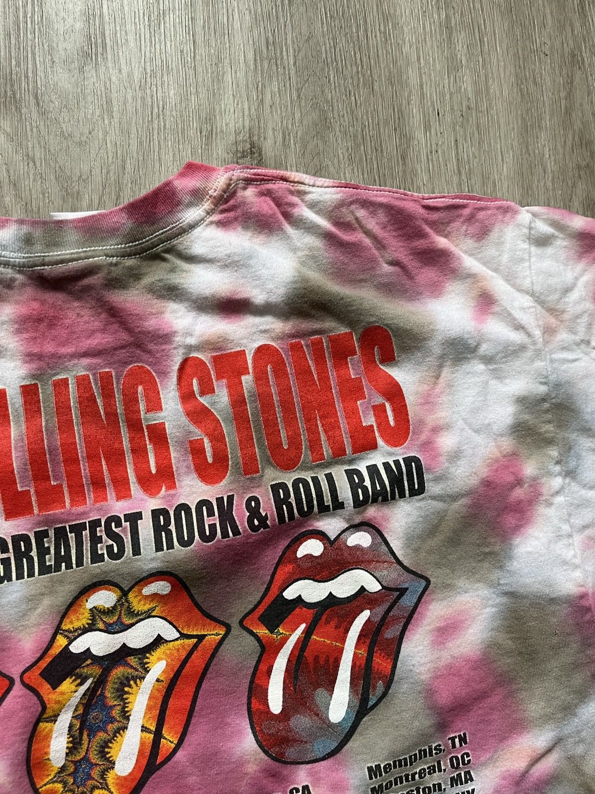Vintage Vintage 2005-06 Rolling Stones A Bigger Bang Tour Shirt Size US XL / EU 56 / 4 - 19 Thumbnail
