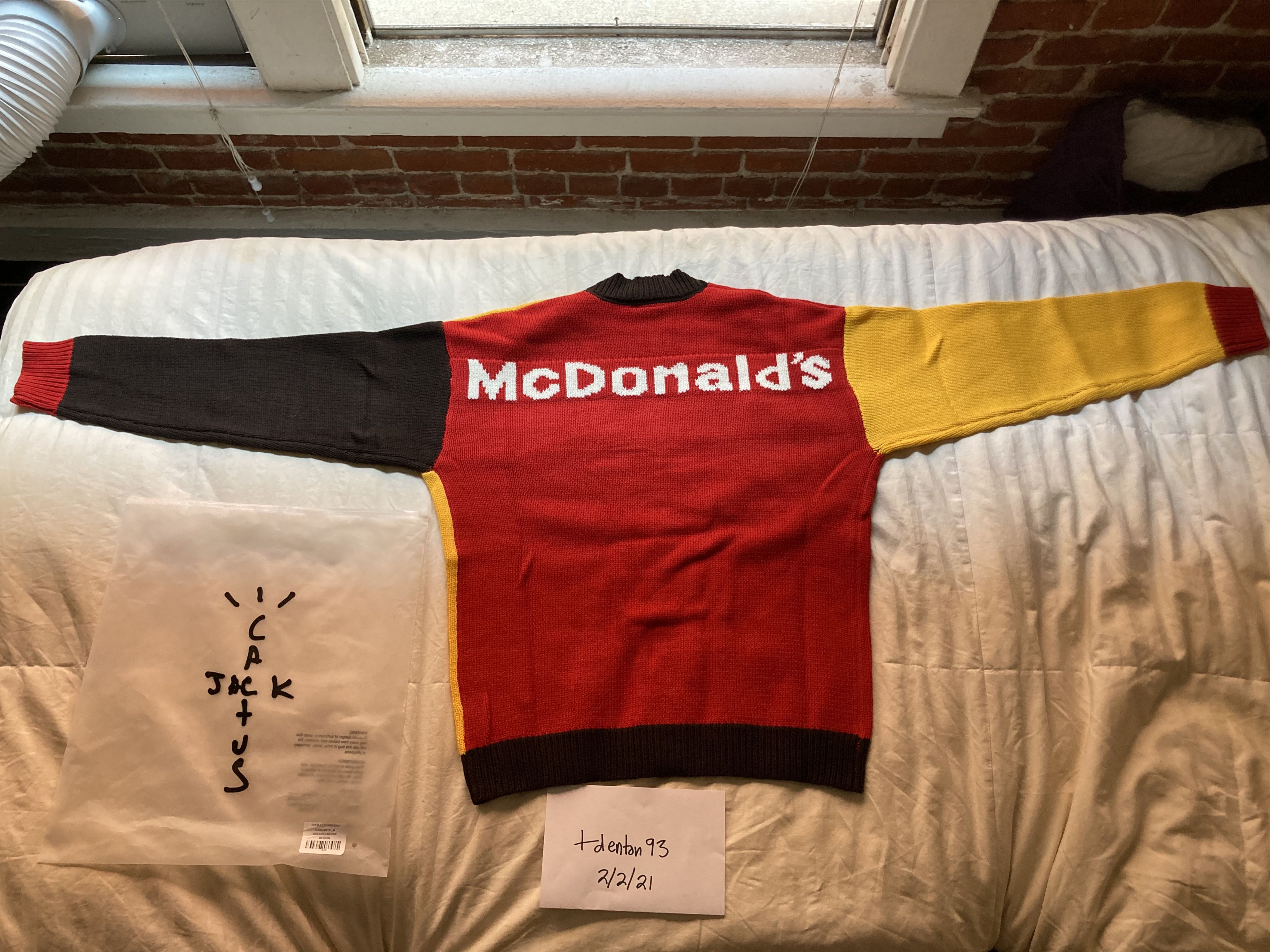 Cactus Plant Flea Market × Travis Scott CPFM 4 CJ CARDIGAN SIZE M Size US M / EU 48-50 / 2 - 2 Thumbnail