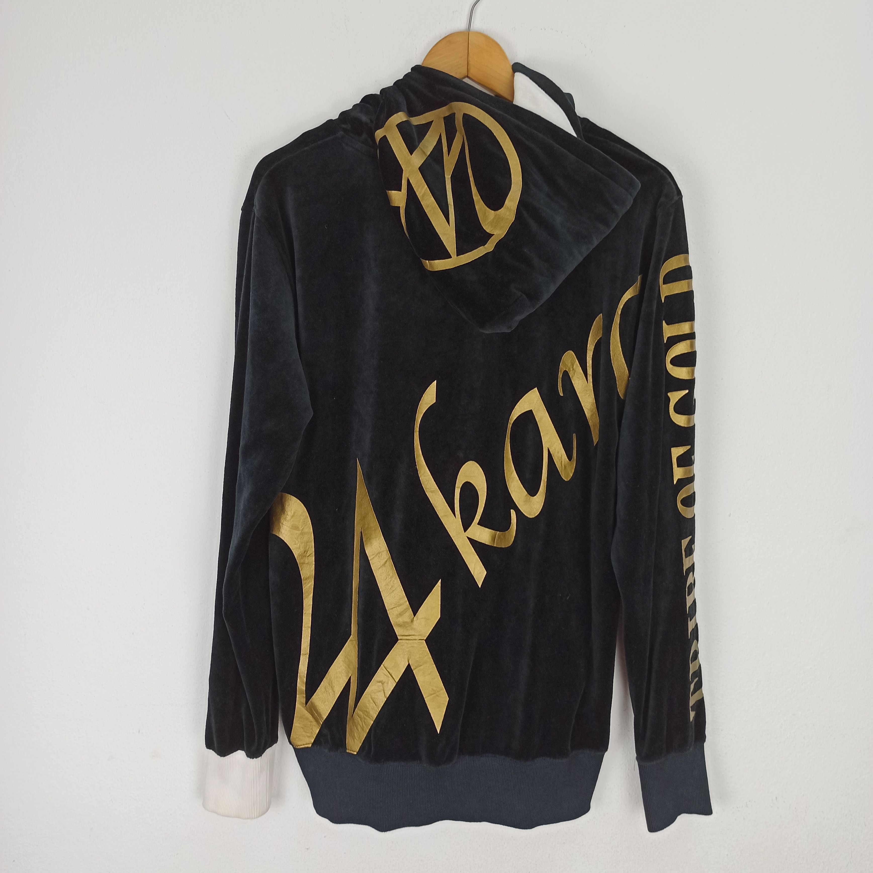 14th Addiction RARE 24 KARAT VELVET ZIPPER HOODIES TRIBE OF GOLD Size US L / EU 52-54 / 3 - 1 Thumbnail