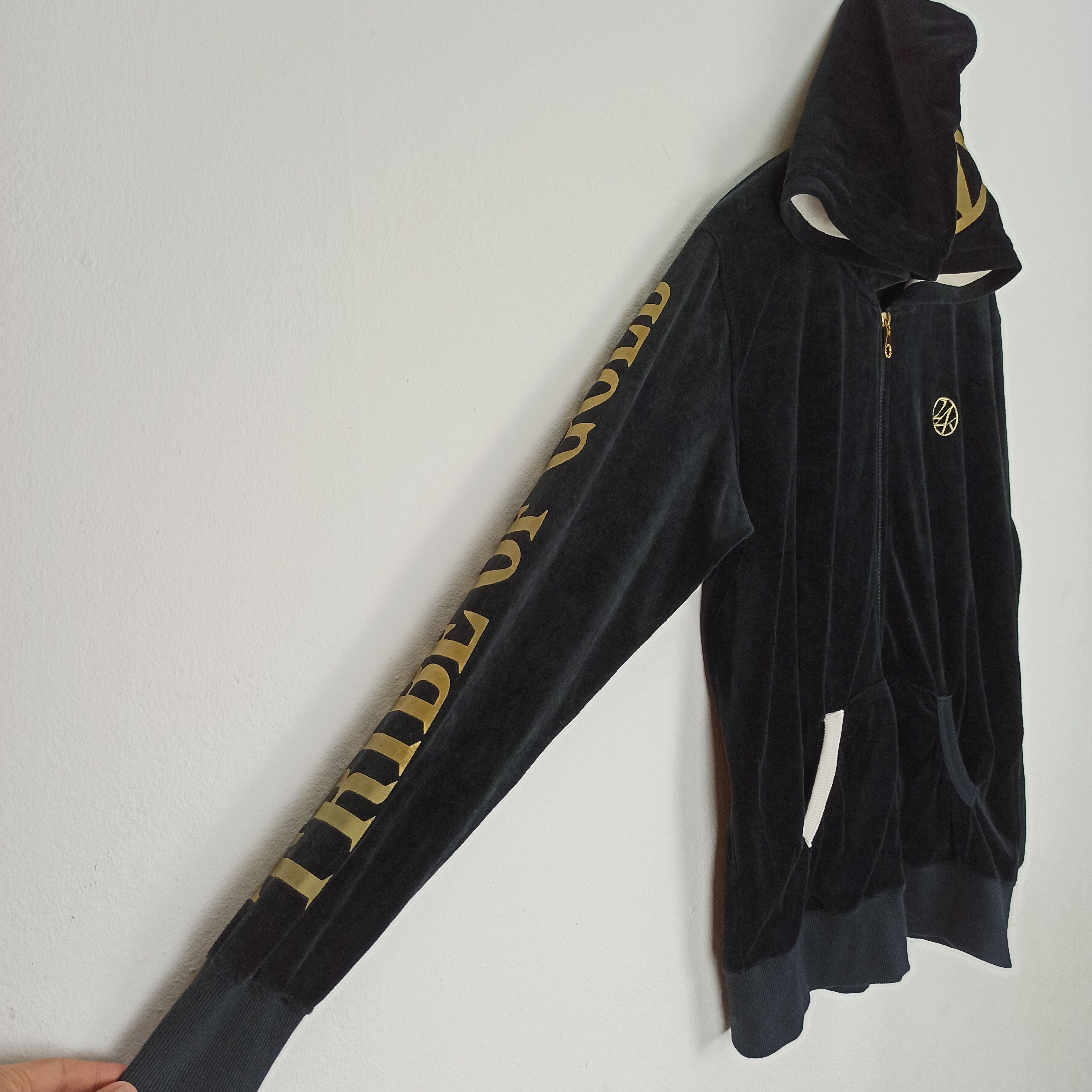 14th Addiction RARE 24 KARAT VELVET ZIPPER HOODIES TRIBE OF GOLD Size US L / EU 52-54 / 3 - 3 Thumbnail