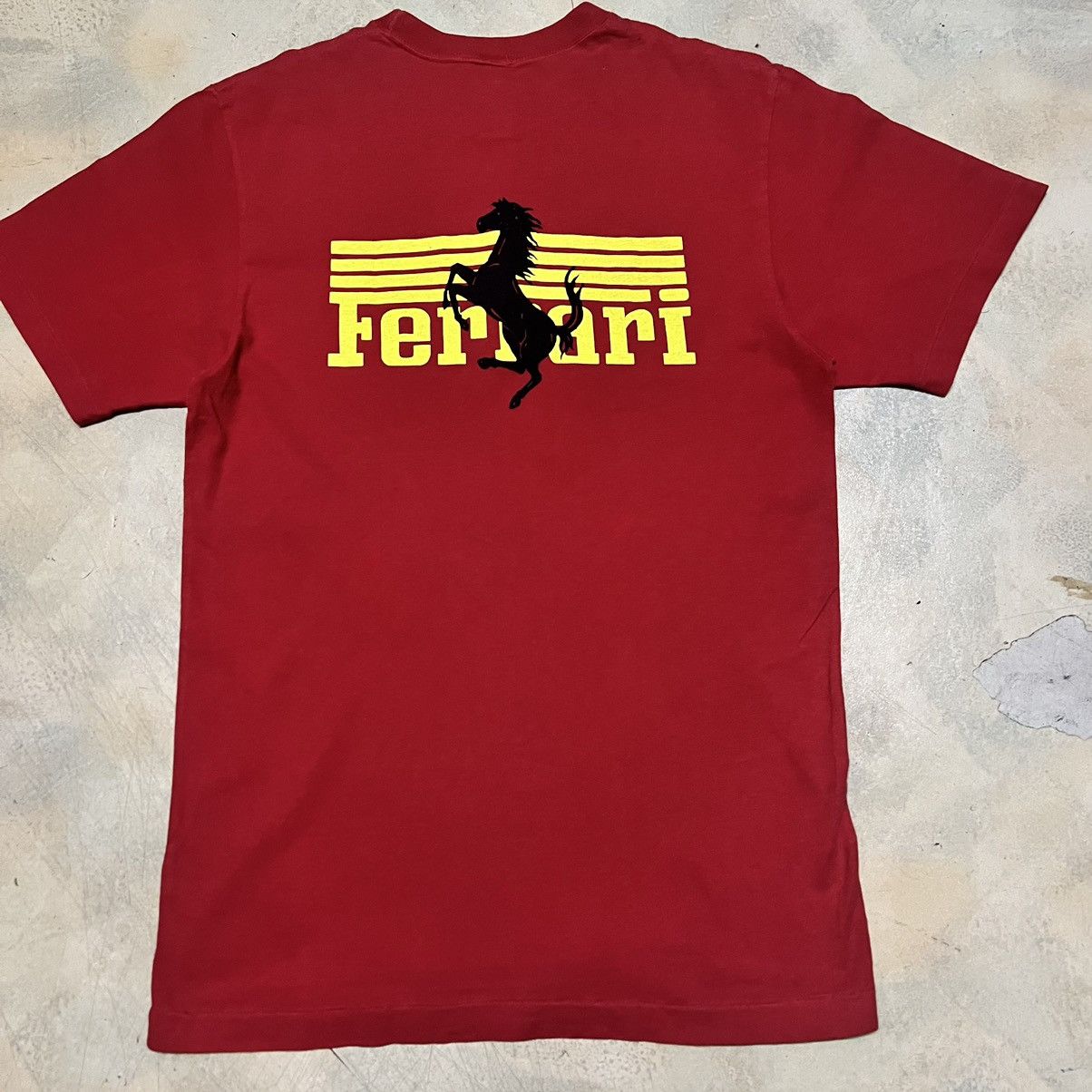 Ferrari Vintage Ferrari Big Logo T Shirt Size US S / EU 44-46 / 1 - 4 Thumbnail