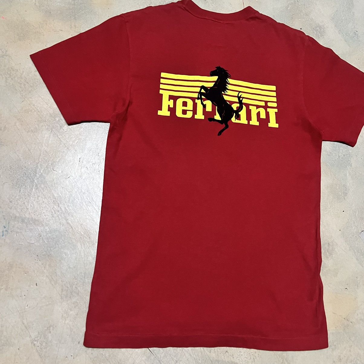 Ferrari Vintage Ferrari Big Logo T Shirt Size US S / EU 44-46 / 1 - 5 Thumbnail