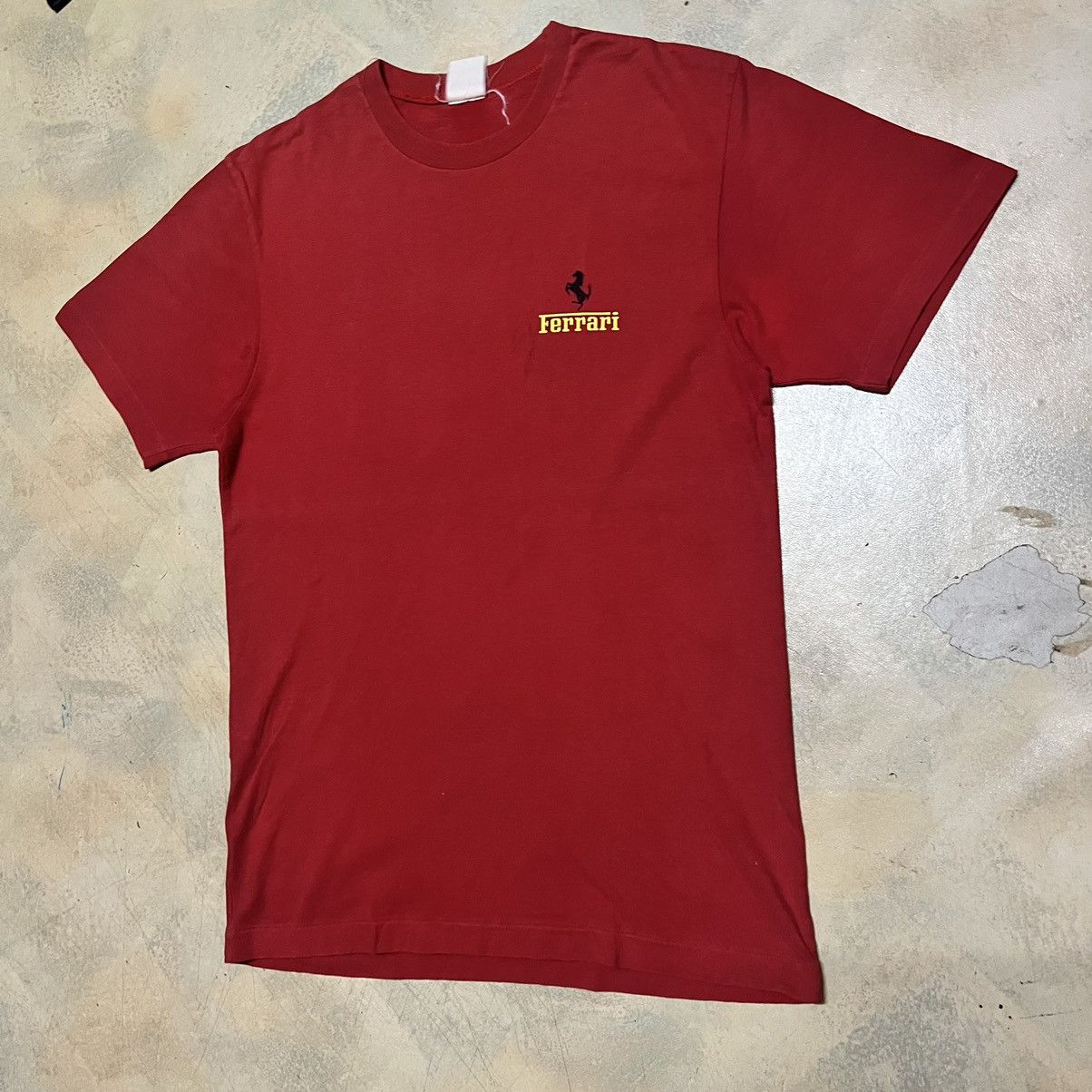 Ferrari Vintage Ferrari Big Logo T Shirt Size US S / EU 44-46 / 1 - 11 Thumbnail
