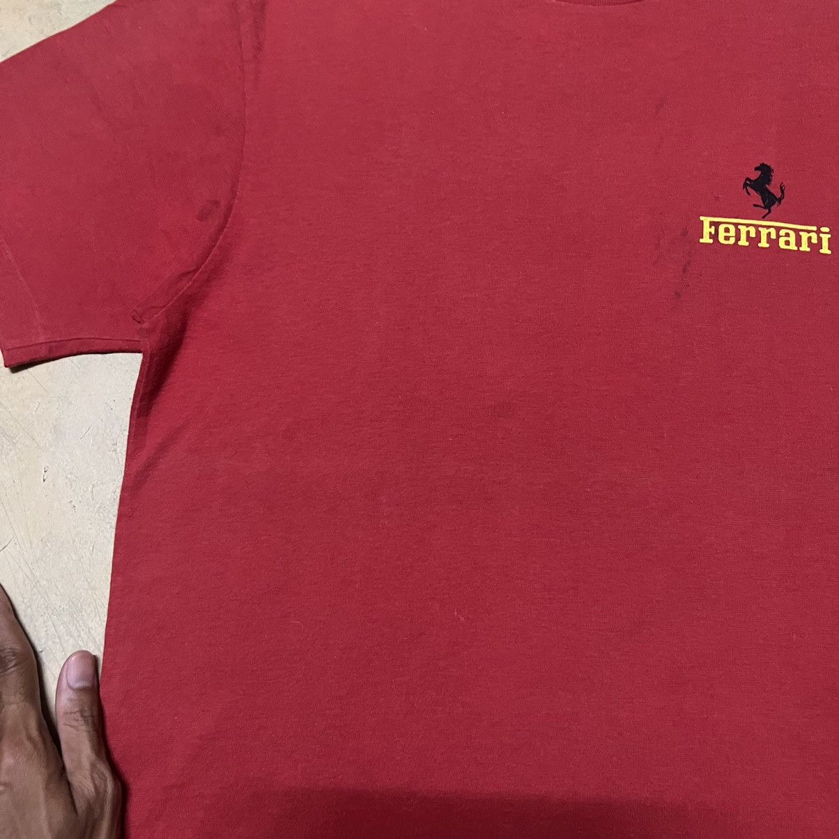 Ferrari Vintage Ferrari Big Logo T Shirt Size US S / EU 44-46 / 1 - 17 Thumbnail
