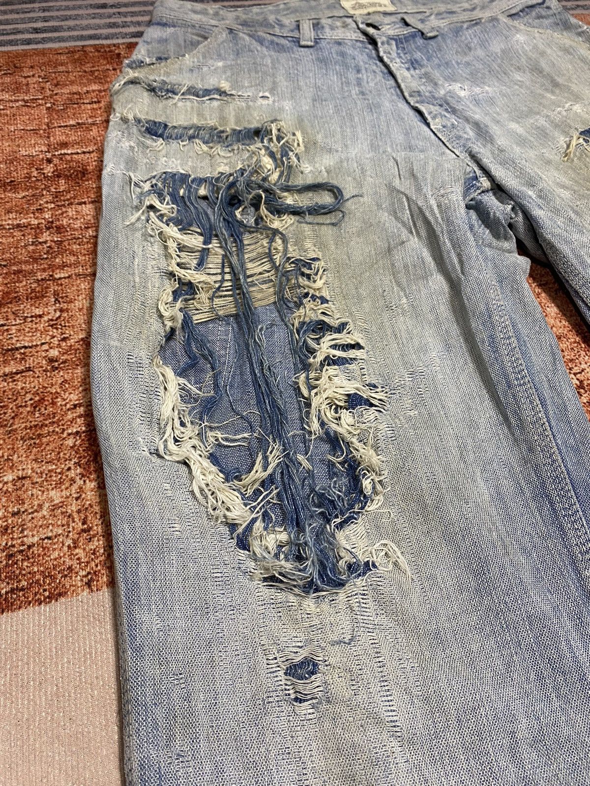 AVIREX FLIGHT DISTRESSED HERRINGBONE NO. 28-A6755