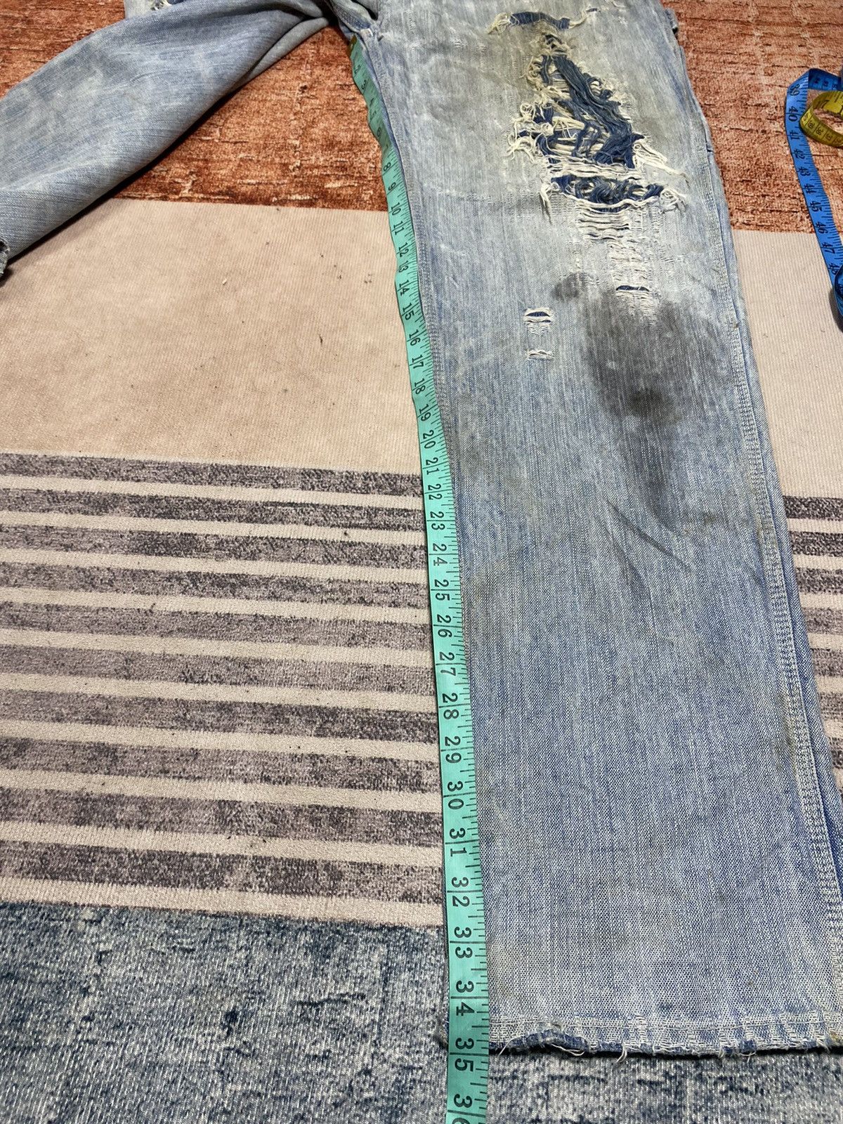 AVIREX FLIGHT DISTRESSED HERRINGBONE NO. 28-A6755