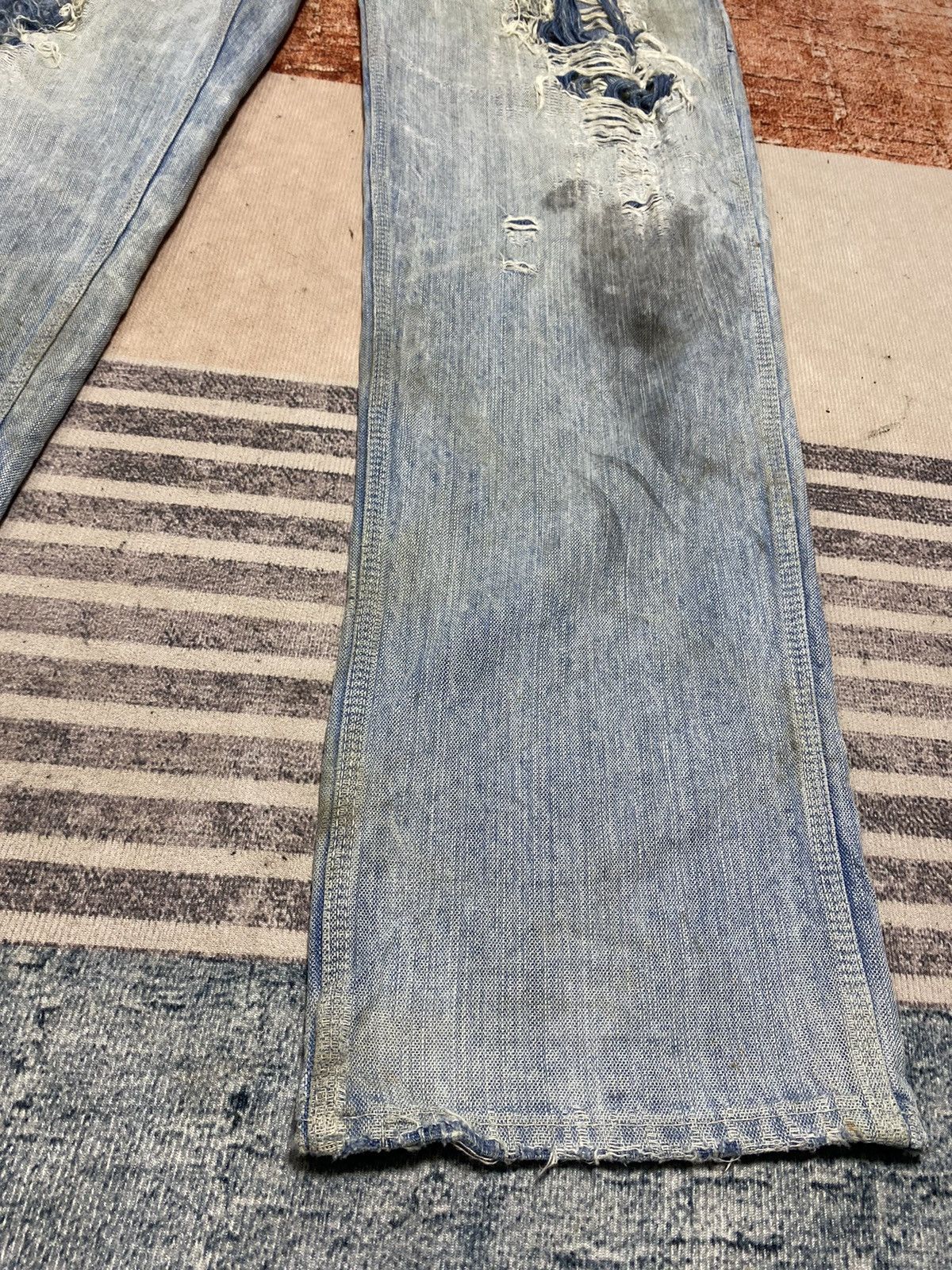 AVIREX FLIGHT DISTRESSED HERRINGBONE NO. 28-A6755