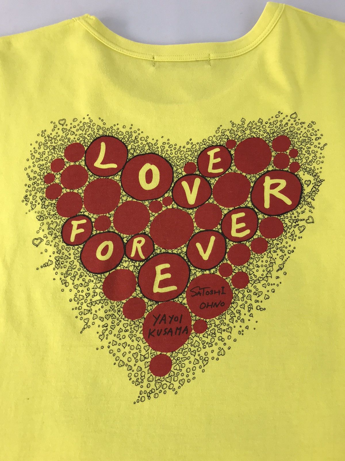 Japanese Brand Vintage 24Hour Television Yayoi Kusama X Satoshi Ohno Tee Size US L / EU 52-54 / 3 - 8 Thumbnail