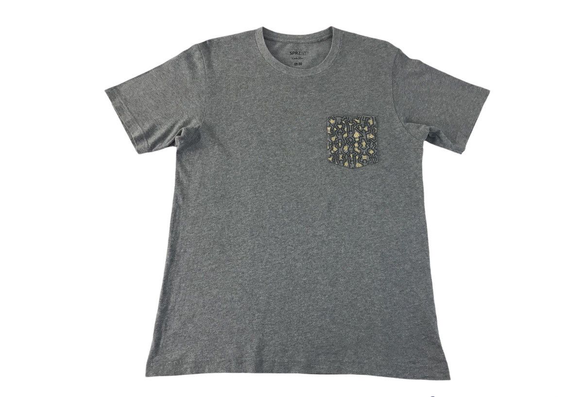 Japanese Brand × Keith Haring The Keith Haring Singgle Pocket Design Tee Size US M / EU 48-50 / 2 - 1 Thumbnail