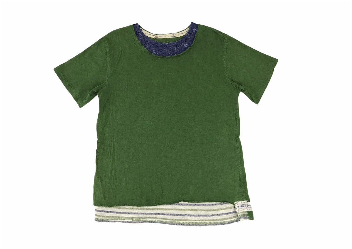 Japanese Brand Lime Inc Doubles Colour Distressed Marine Style Size US M / EU 48-50 / 2 - 1 Thumbnail