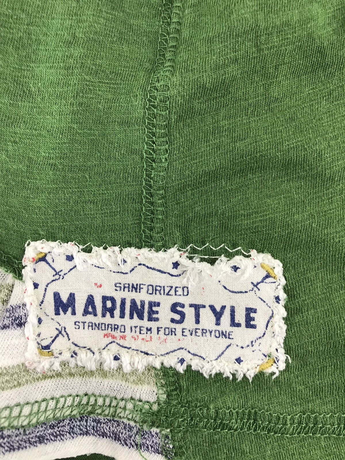 Japanese Brand Lime Inc Doubles Colour Distressed Marine Style Size US M / EU 48-50 / 2 - 5 Thumbnail