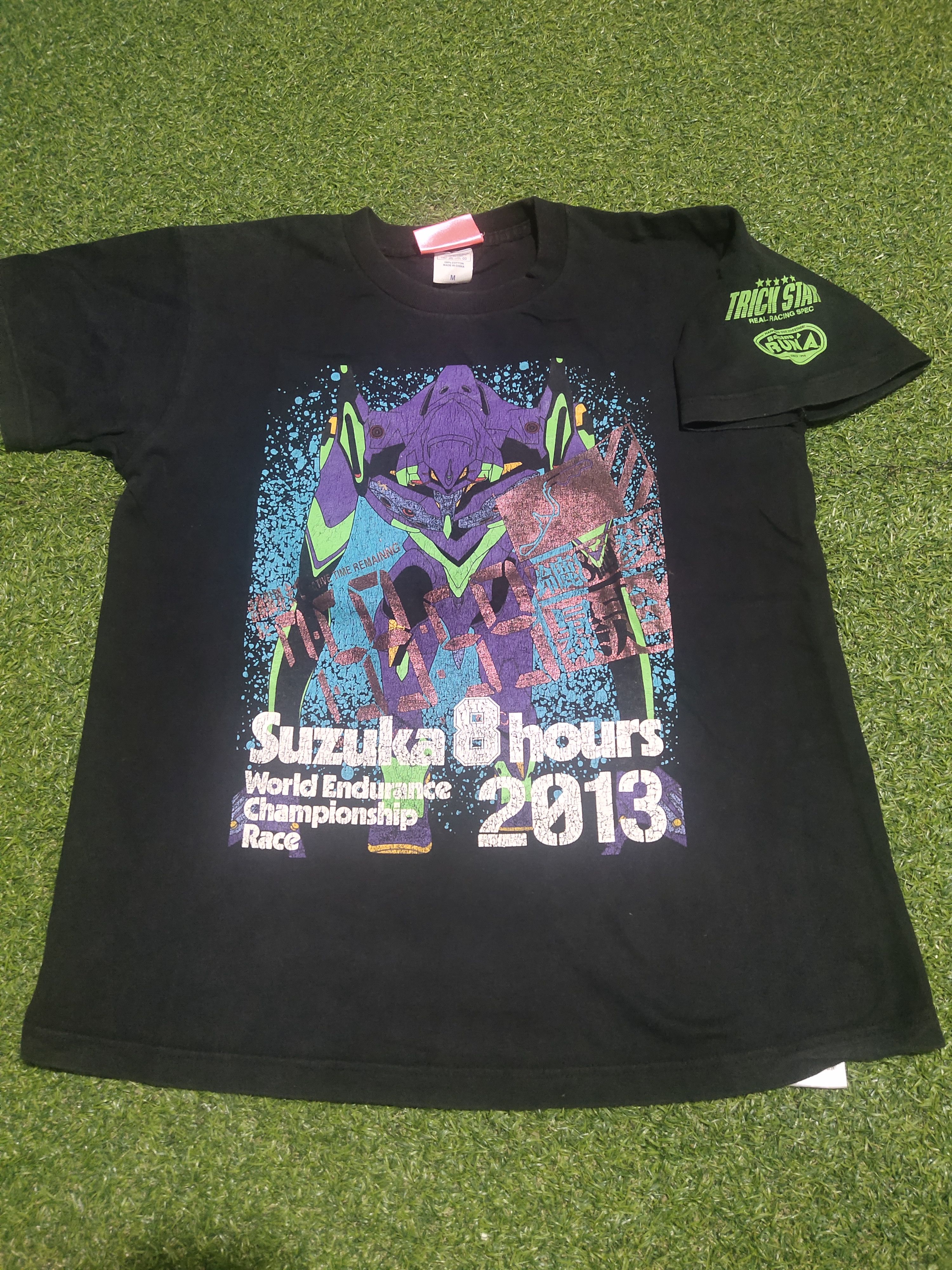 Anime × Vintage RARE EVANGELION RACING ANIME Size US M / EU 48-50 / 2 - 1 Thumbnail