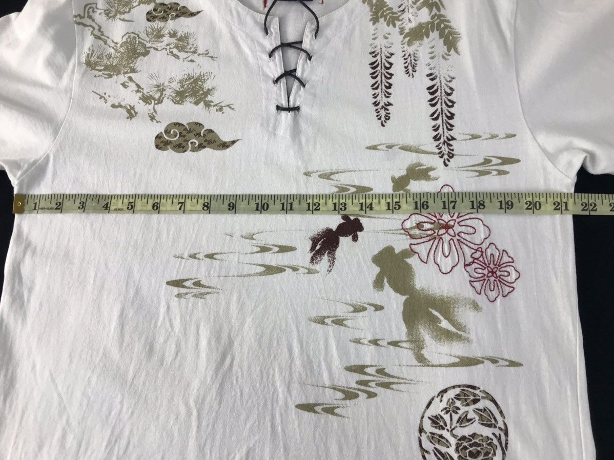 Japanese Brand × Vintage Vtg Cune All Graphic Fish Koi Design Tee Size US L / EU 52-54 / 3 - 12 Thumbnail