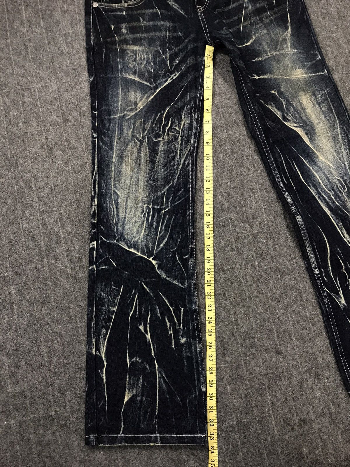Japanese Brand × Vintage Vtg Nylaus Double Waist Lightning Patches Phoenix Design Size US 33 - 20 Thumbnail