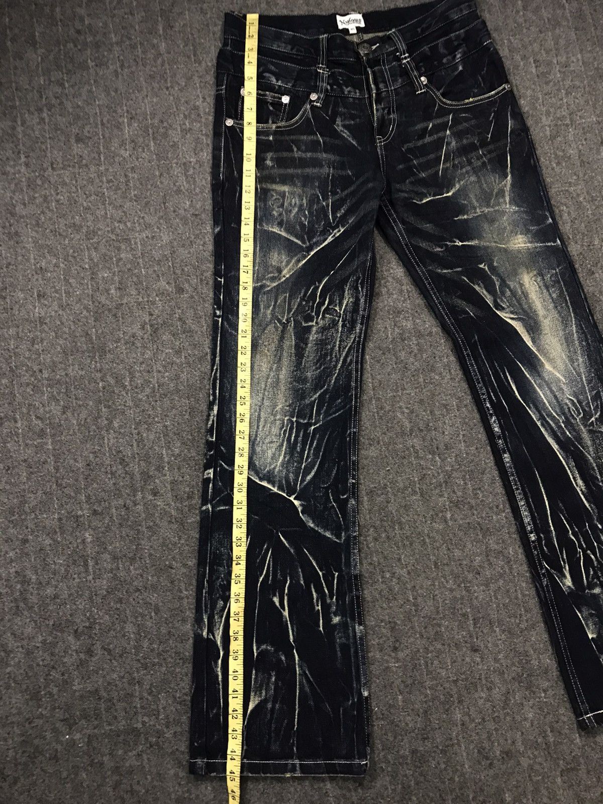 Japanese Brand × Vintage Vtg Nylaus Double Waist Lightning Patches Phoenix Design Size US 33 - 19 Thumbnail