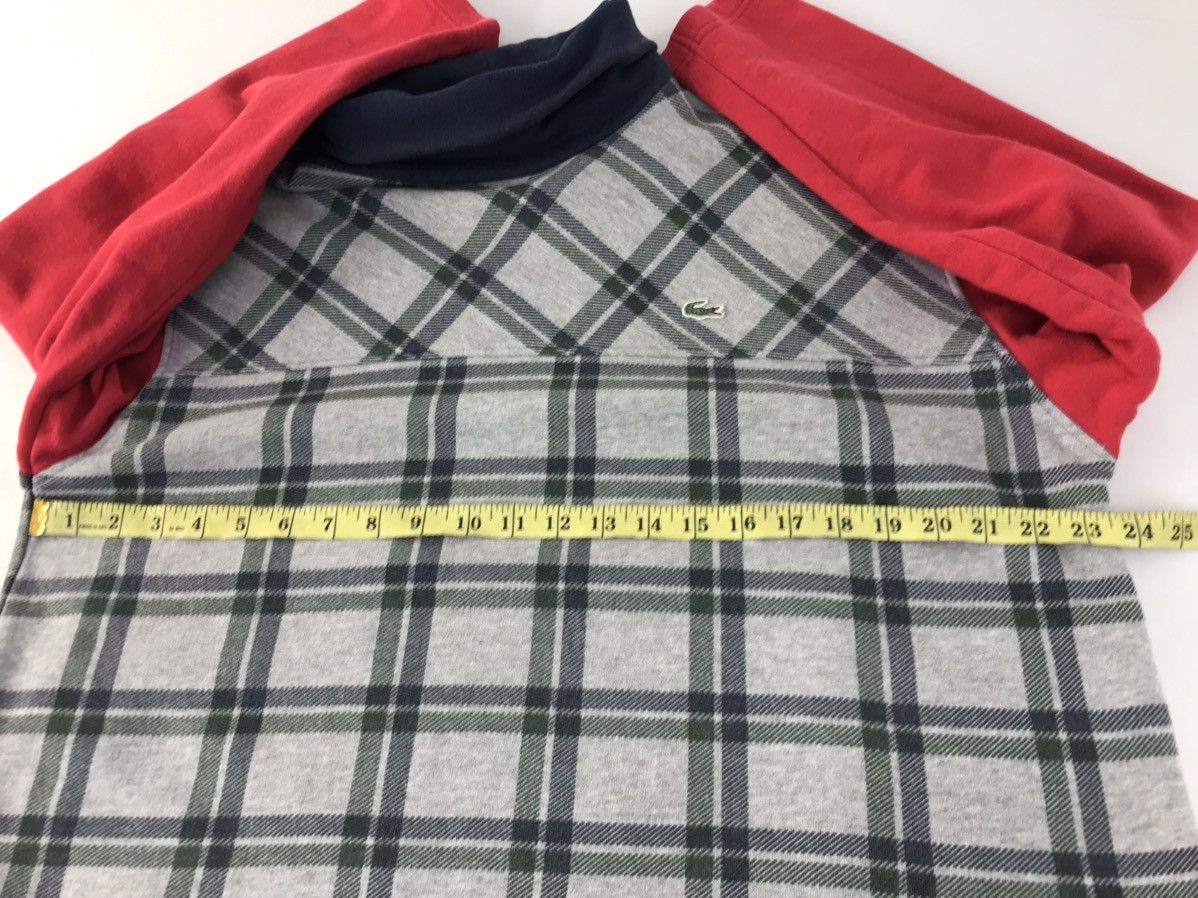 Lacoste Sweatshirt Lacoste Sport Plaid Style Size US XL / EU 56 / 4 - 10 Thumbnail