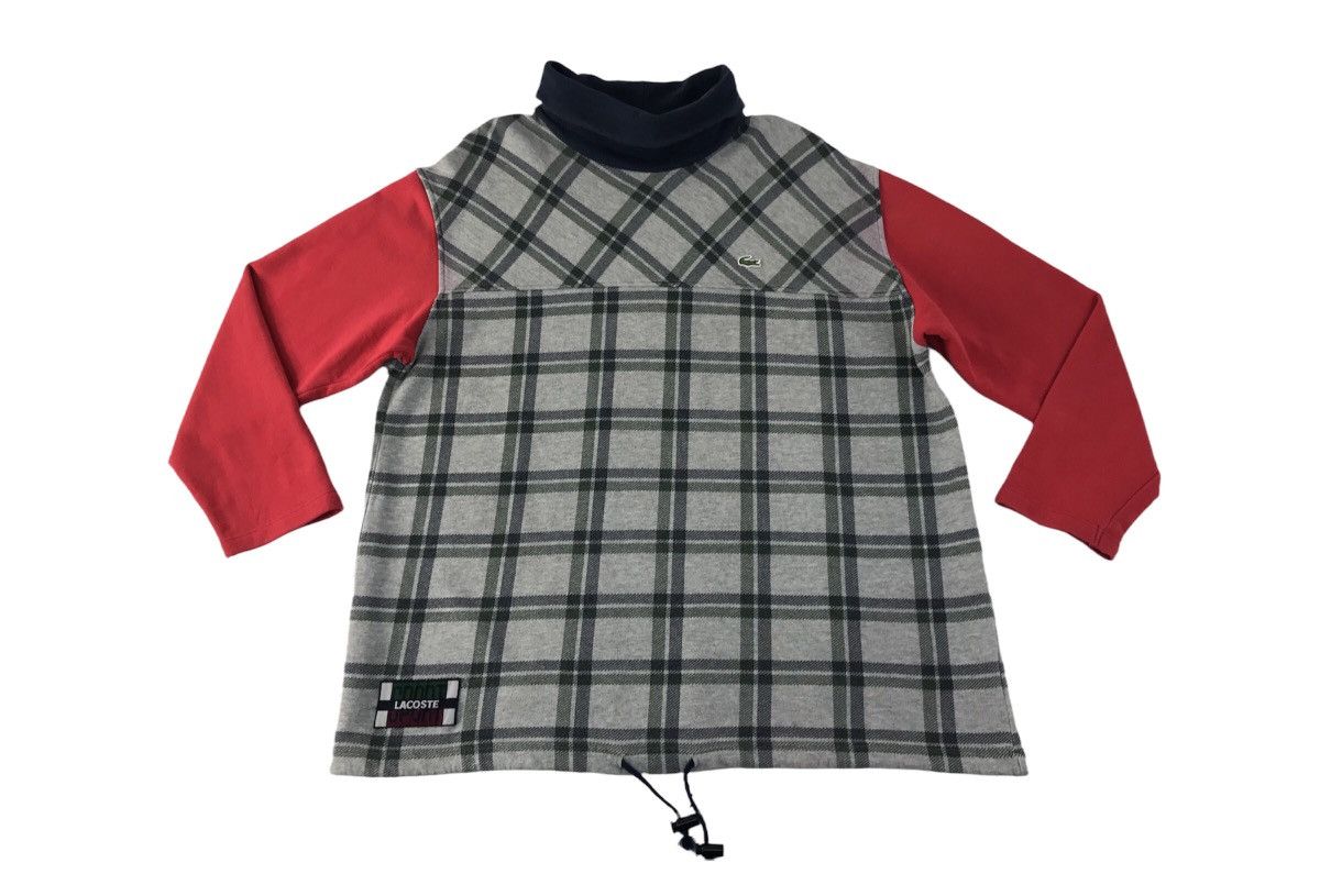 Lacoste Sweatshirt Lacoste Sport Plaid Style Size US XL / EU 56 / 4 - 1 Thumbnail