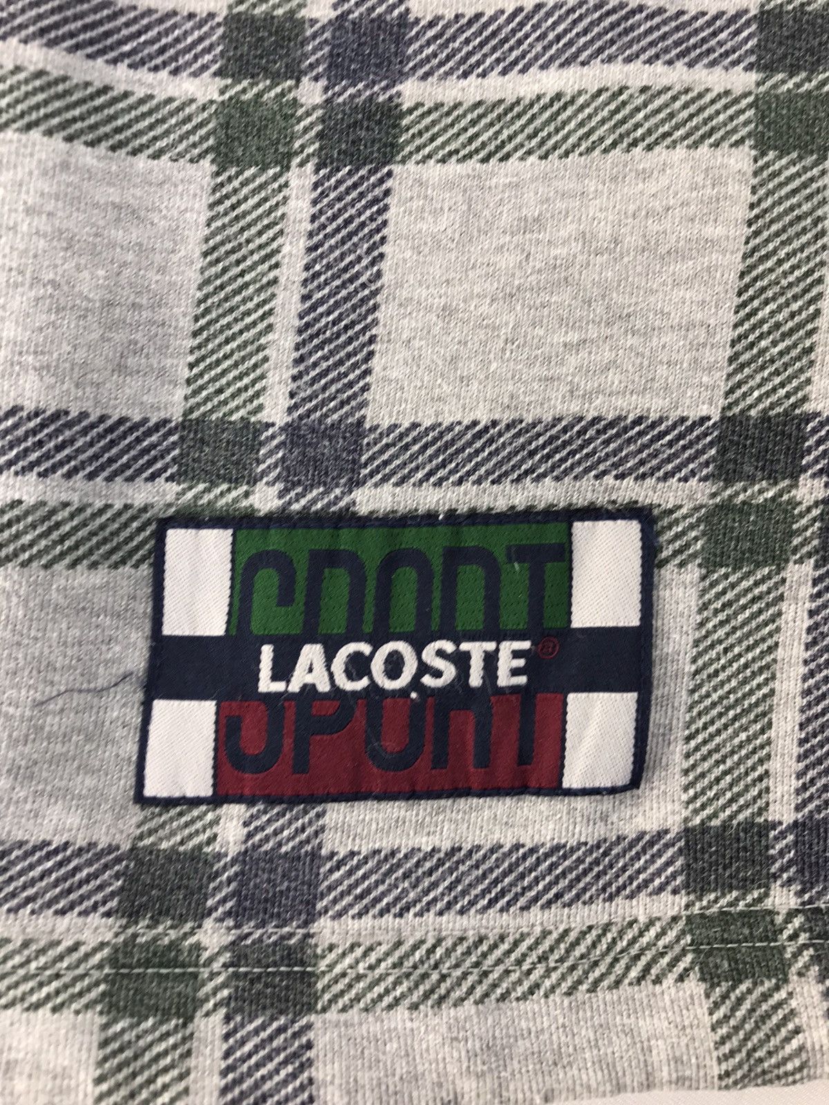 Lacoste Sweatshirt Lacoste Sport Plaid Style Size US XL / EU 56 / 4 - 5 Thumbnail