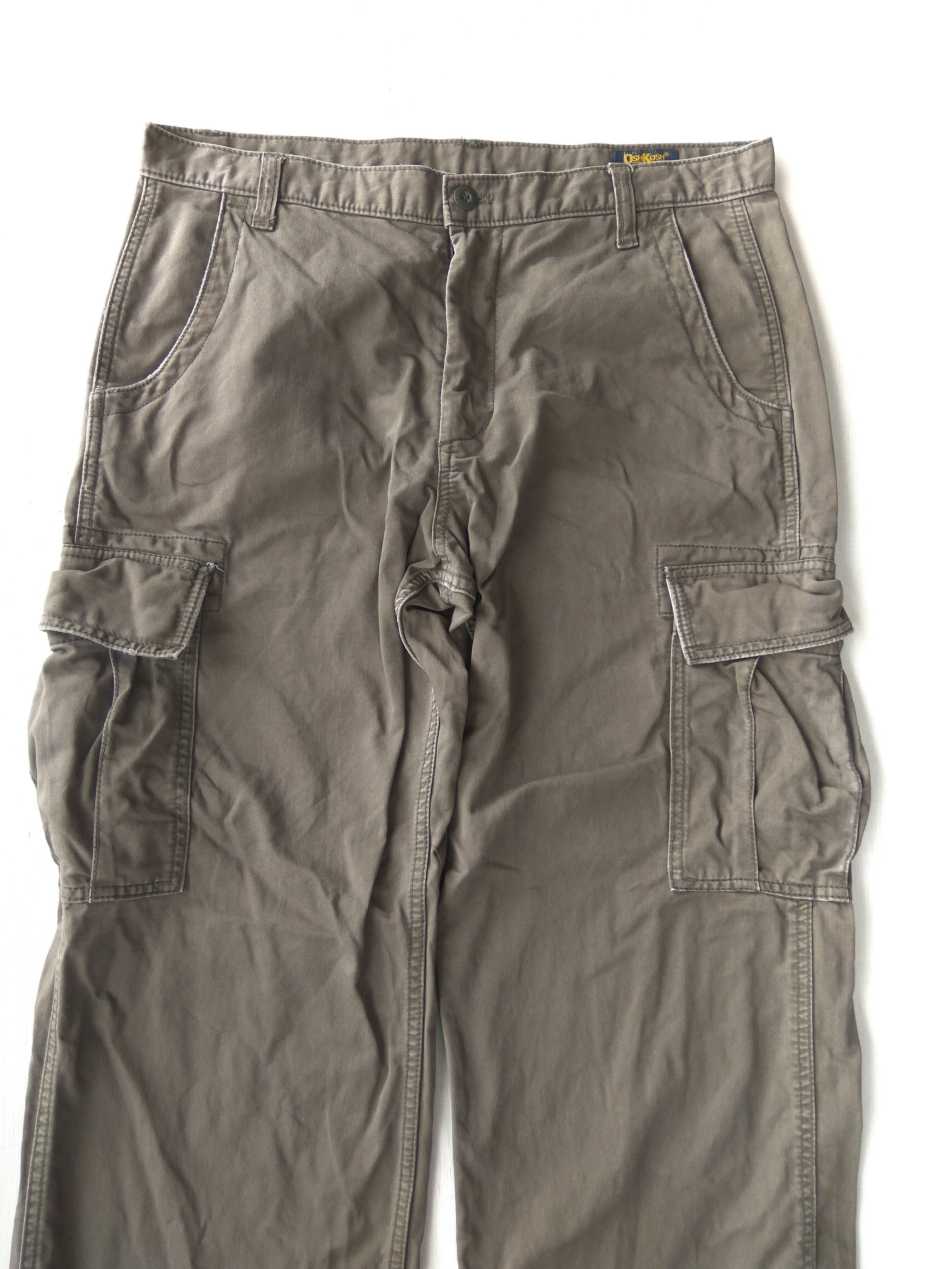 Oshkosh Oshkosh Cargo pants green army style Size US 35 - 3 Thumbnail