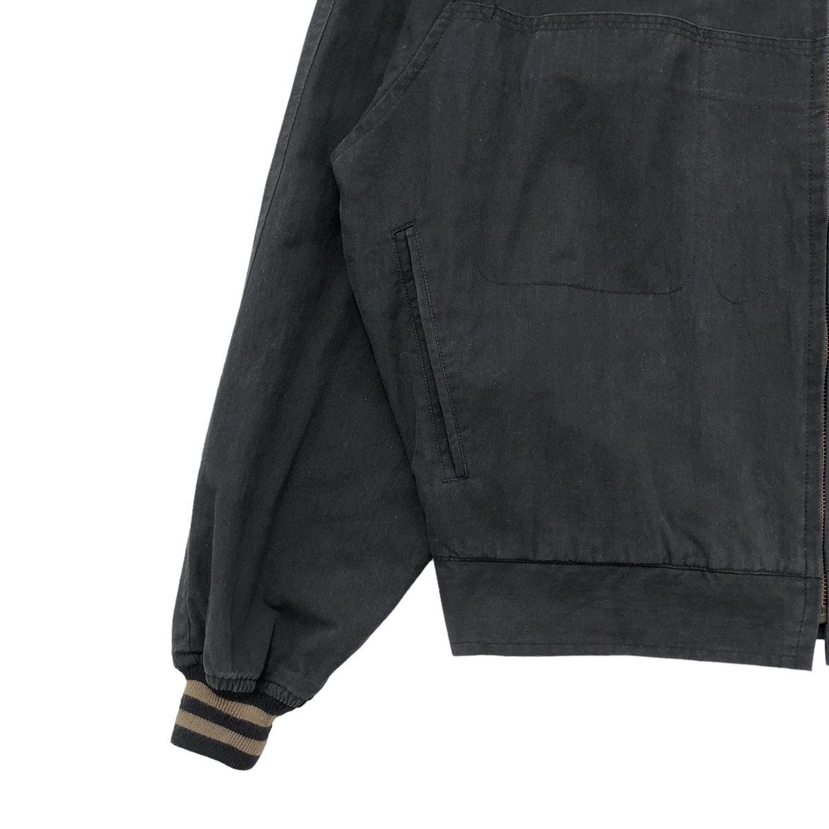 Basco Vintage BASCO Sportwear Pocket Bomber Jacket Size US L / EU 52-54 / 3 - 3 Thumbnail