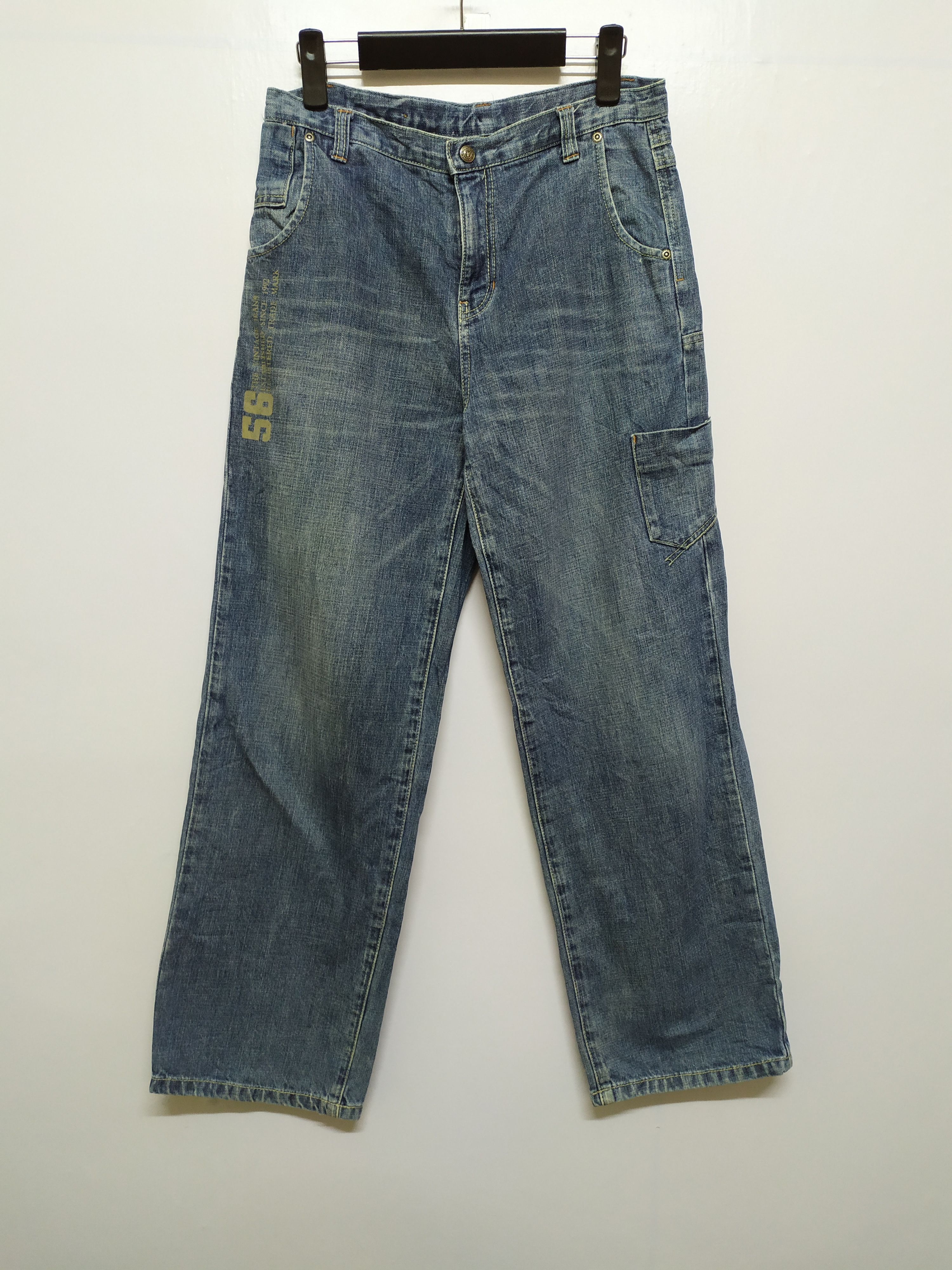 Authentic Denim faded Cargo Pants