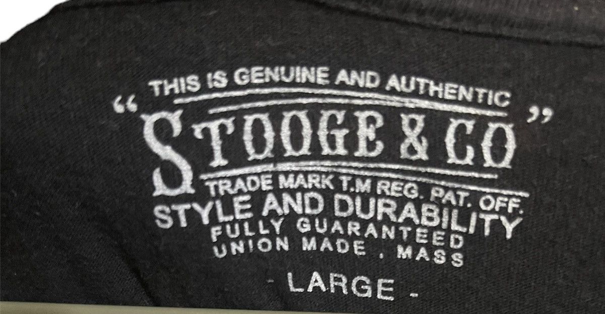 Japanese Brand STOOGE&CO TEE SHIRT JAPAN Size US L / EU 52-54 / 3 - 3 Thumbnail