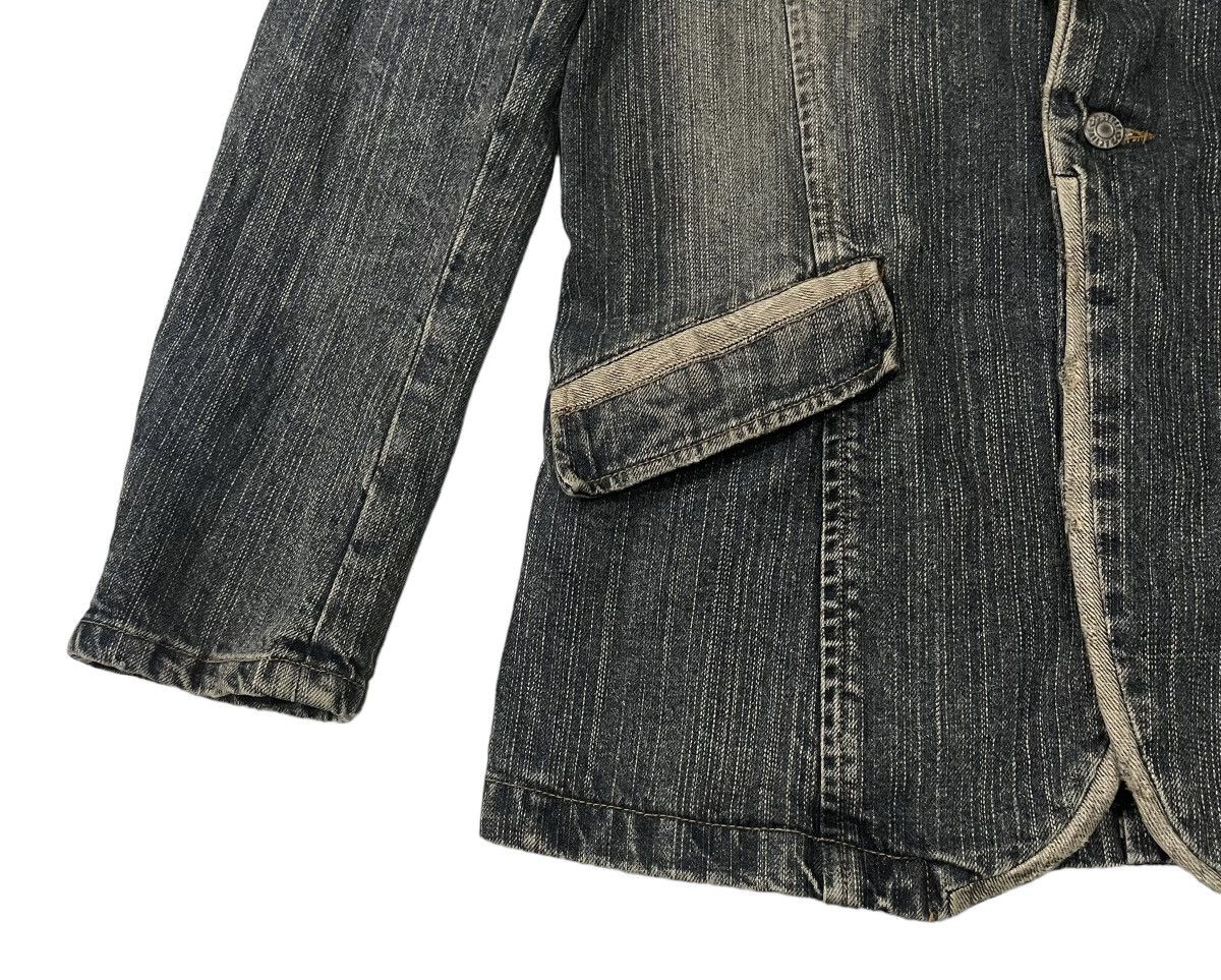 If Six Was Nine Vintage Semantic Design Seditionaries Denim Coat Jacket Size US M / EU 48-50 / 2 - 4 Thumbnail