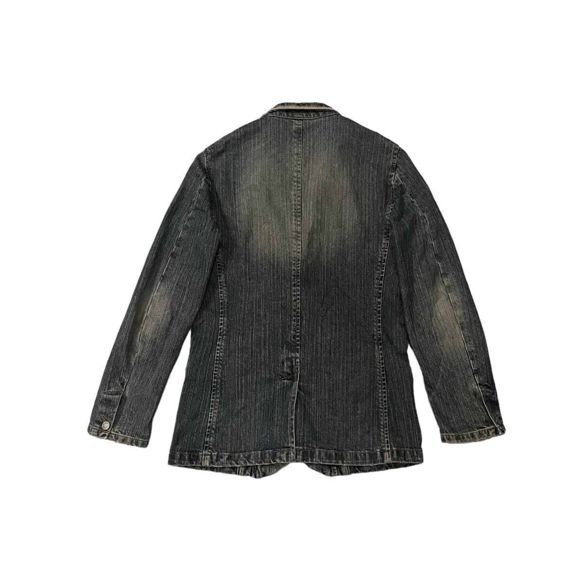 If Six Was Nine Vintage Semantic Design Seditionaries Denim Coat Jacket Size US M / EU 48-50 / 2 - 12 Thumbnail
