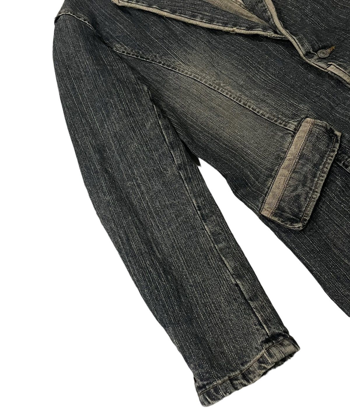 If Six Was Nine Vintage Semantic Design Seditionaries Denim Coat Jacket Size US M / EU 48-50 / 2 - 7 Thumbnail
