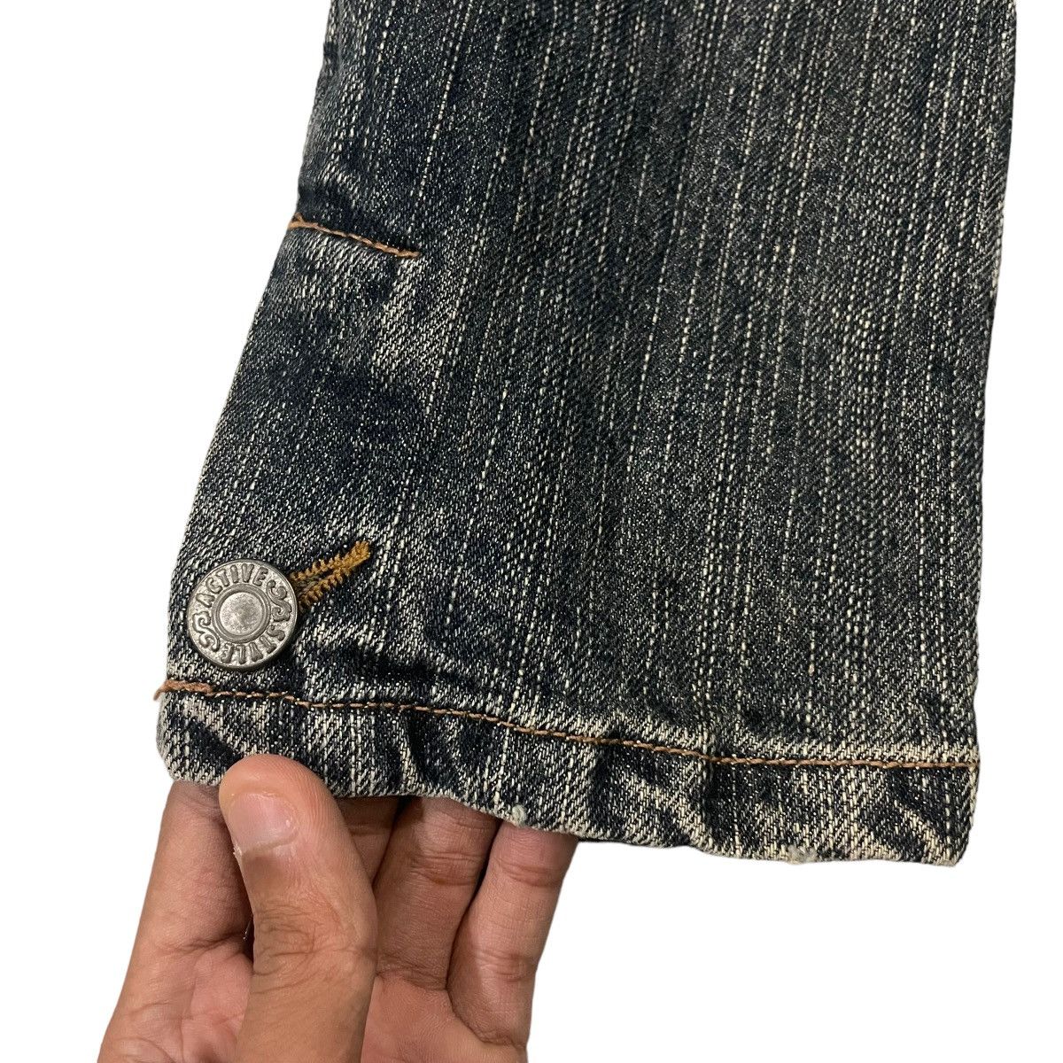 If Six Was Nine Vintage Semantic Design Seditionaries Denim Coat Jacket Size US M / EU 48-50 / 2 - 9 Thumbnail