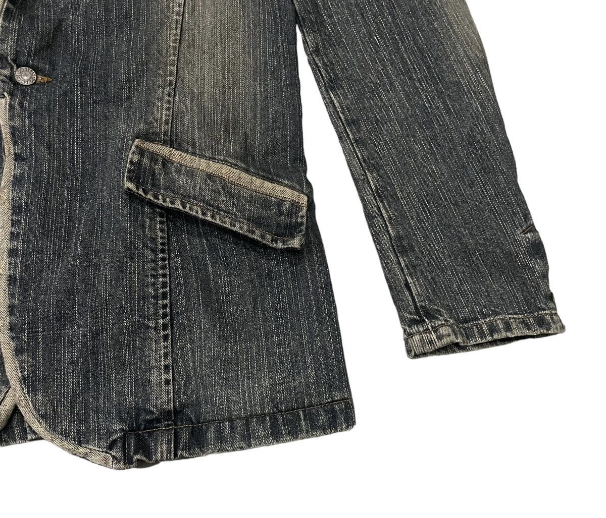 If Six Was Nine Vintage Semantic Design Seditionaries Denim Coat Jacket Size US M / EU 48-50 / 2 - 3 Thumbnail