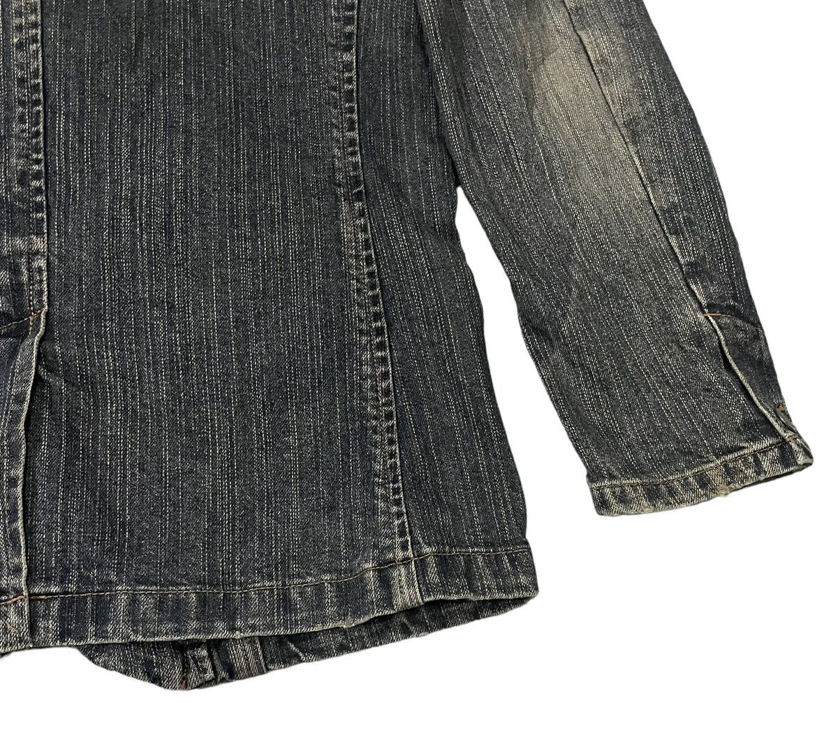 If Six Was Nine Vintage Semantic Design Seditionaries Denim Coat Jacket Size US M / EU 48-50 / 2 - 14 Thumbnail