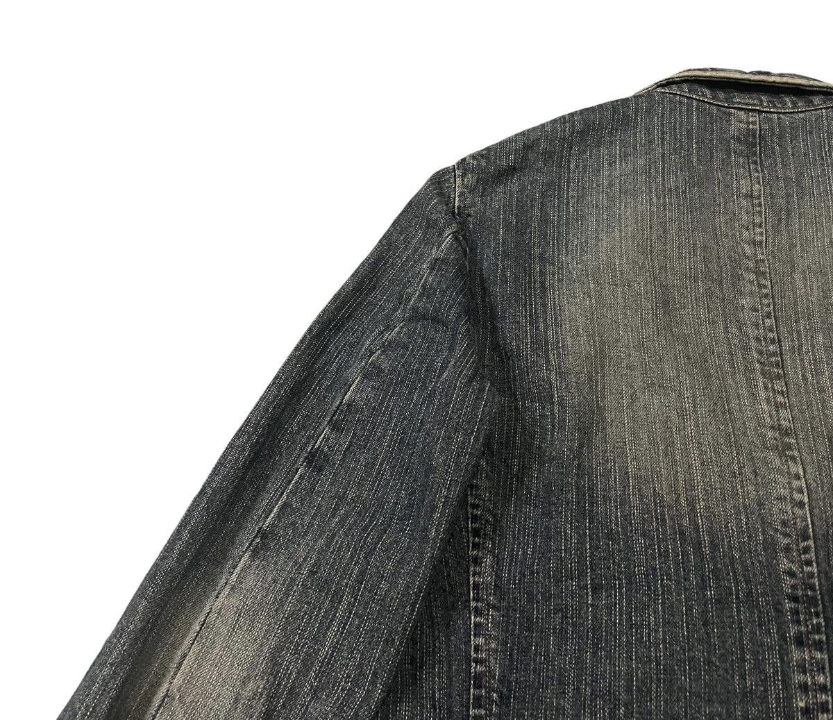 If Six Was Nine Vintage Semantic Design Seditionaries Denim Coat Jacket Size US M / EU 48-50 / 2 - 16 Thumbnail