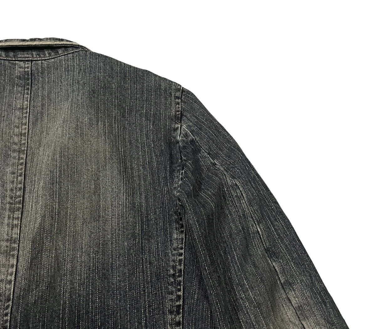 If Six Was Nine Vintage Semantic Design Seditionaries Denim Coat Jacket Size US M / EU 48-50 / 2 - 13 Thumbnail