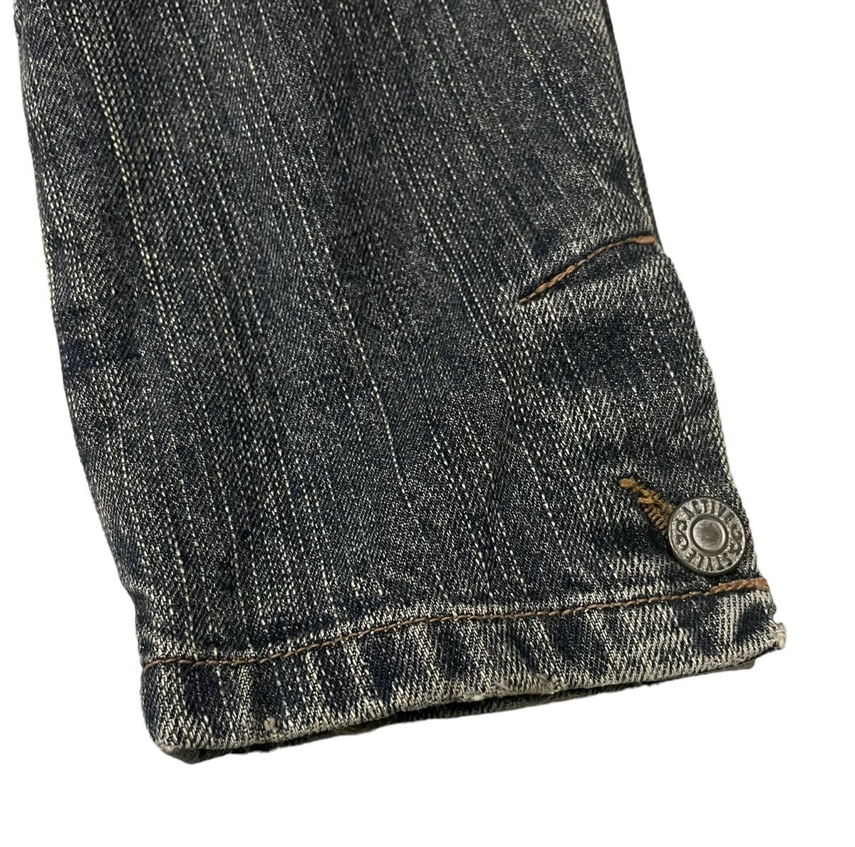 If Six Was Nine Vintage Semantic Design Seditionaries Denim Coat Jacket Size US M / EU 48-50 / 2 - 10 Thumbnail