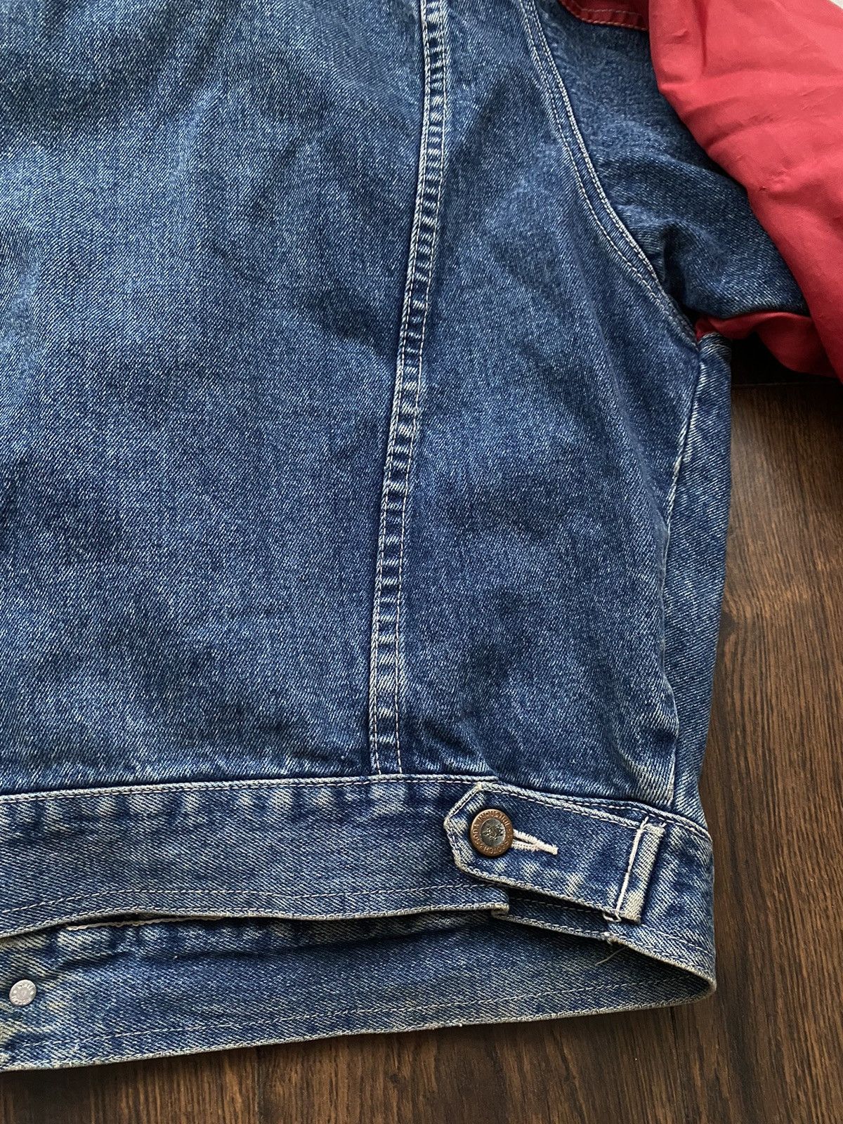 Scotch & Soda Scotch & Soda Denim bomber Jacket distressed style Size US XL / EU 56 / 4 - 9 Thumbnail