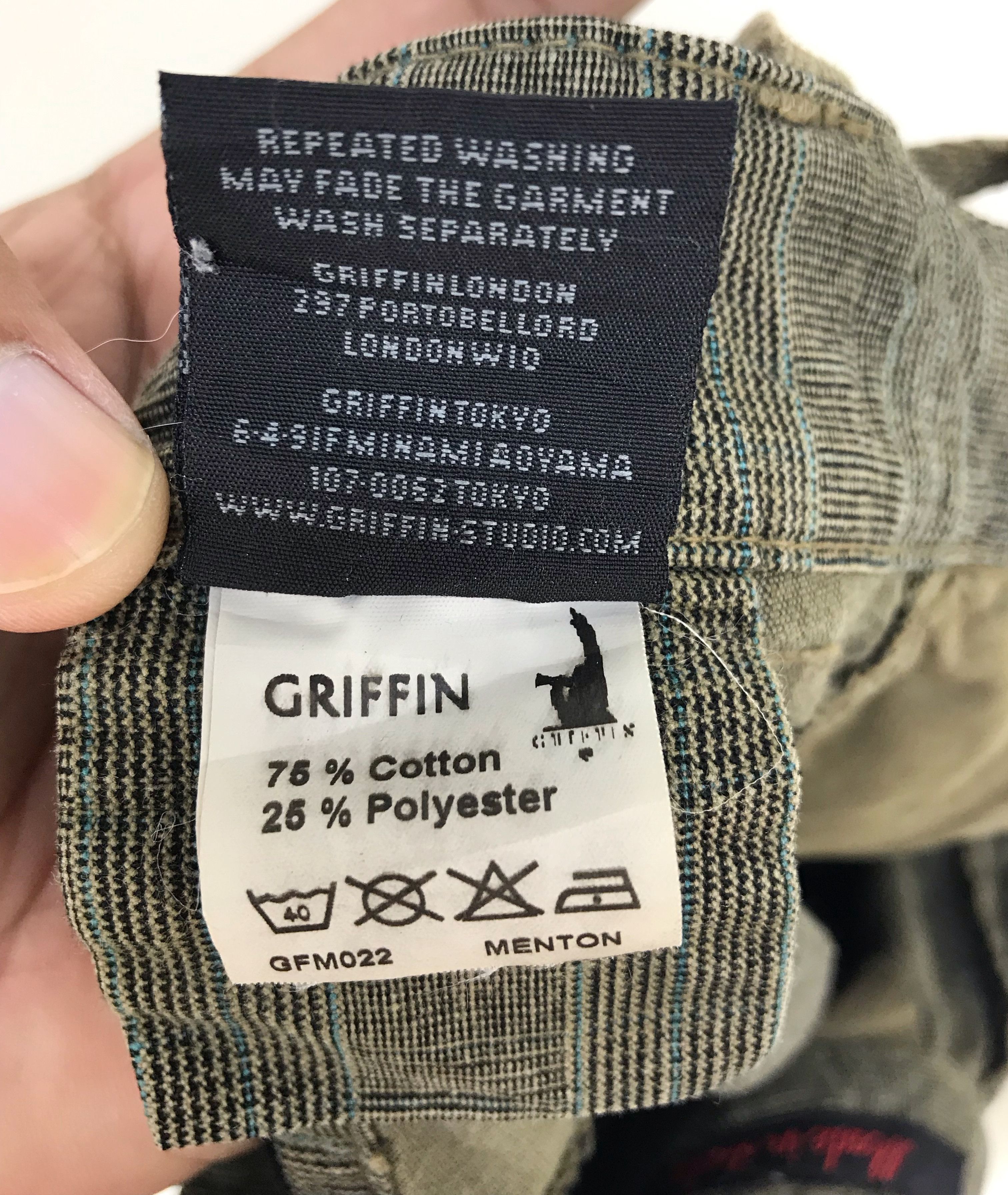 Griffin GRIFFIN Checkered Plaid Rider Pants Size US 31 - 25 Thumbnail