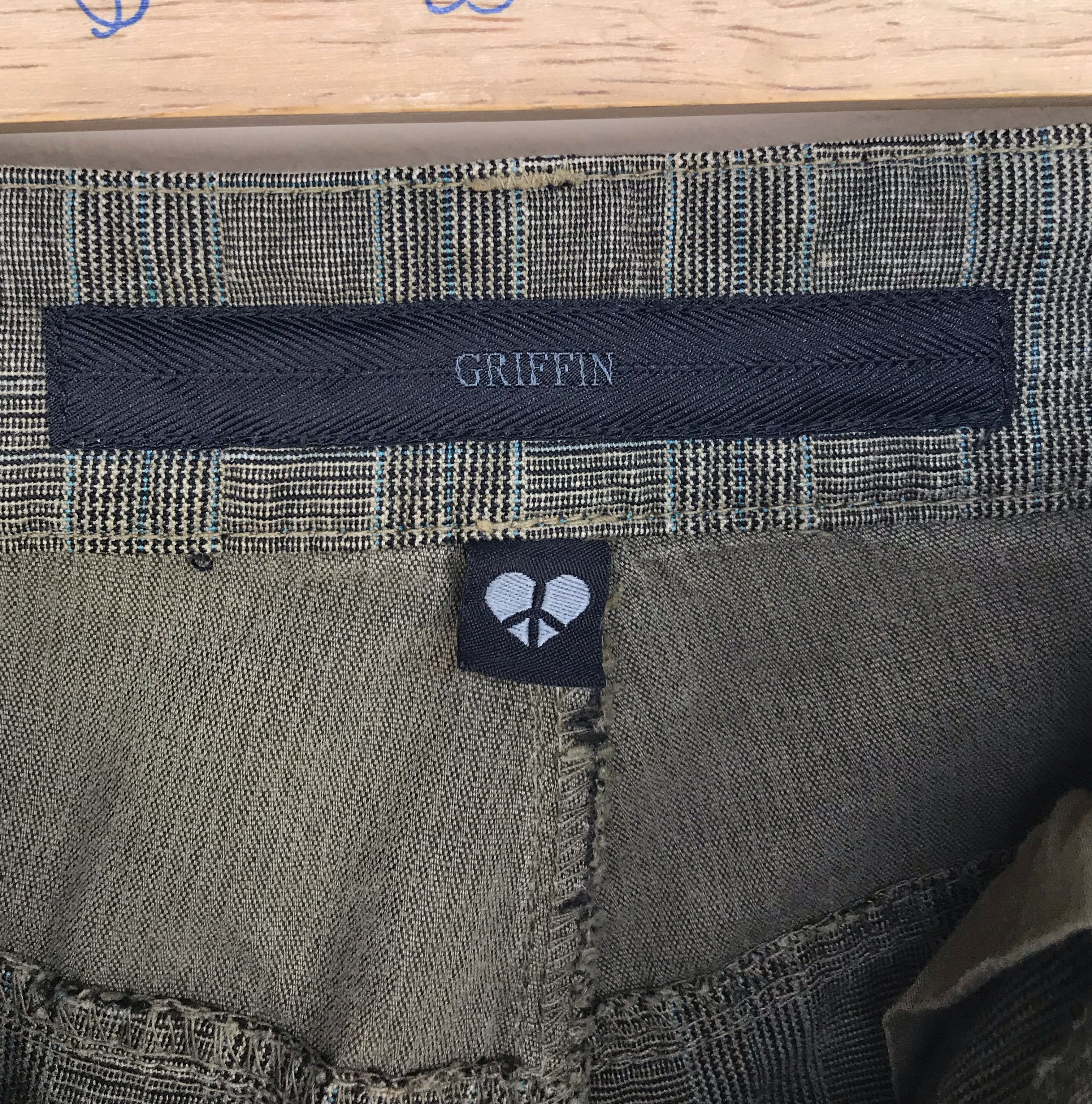 Griffin GRIFFIN Checkered Plaid Rider Pants Size US 31 - 23 Thumbnail