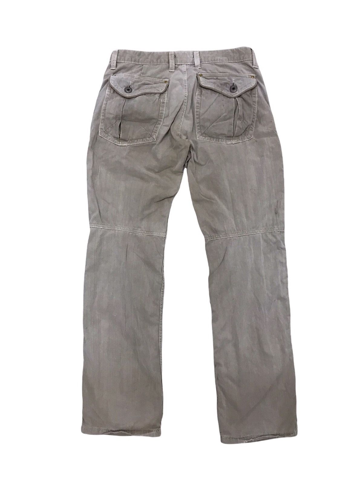 Japanese Brand Vintage Surplus Distressed Cargo Pants Size US 33 - 2 Thumbnail