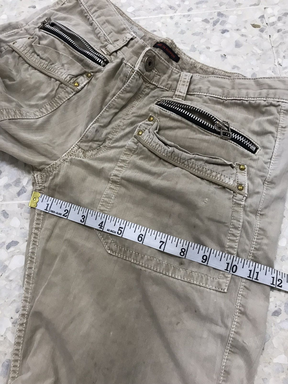 Japanese Brand Vintage Surplus Distressed Cargo Pants Size US 33 - 23 Thumbnail