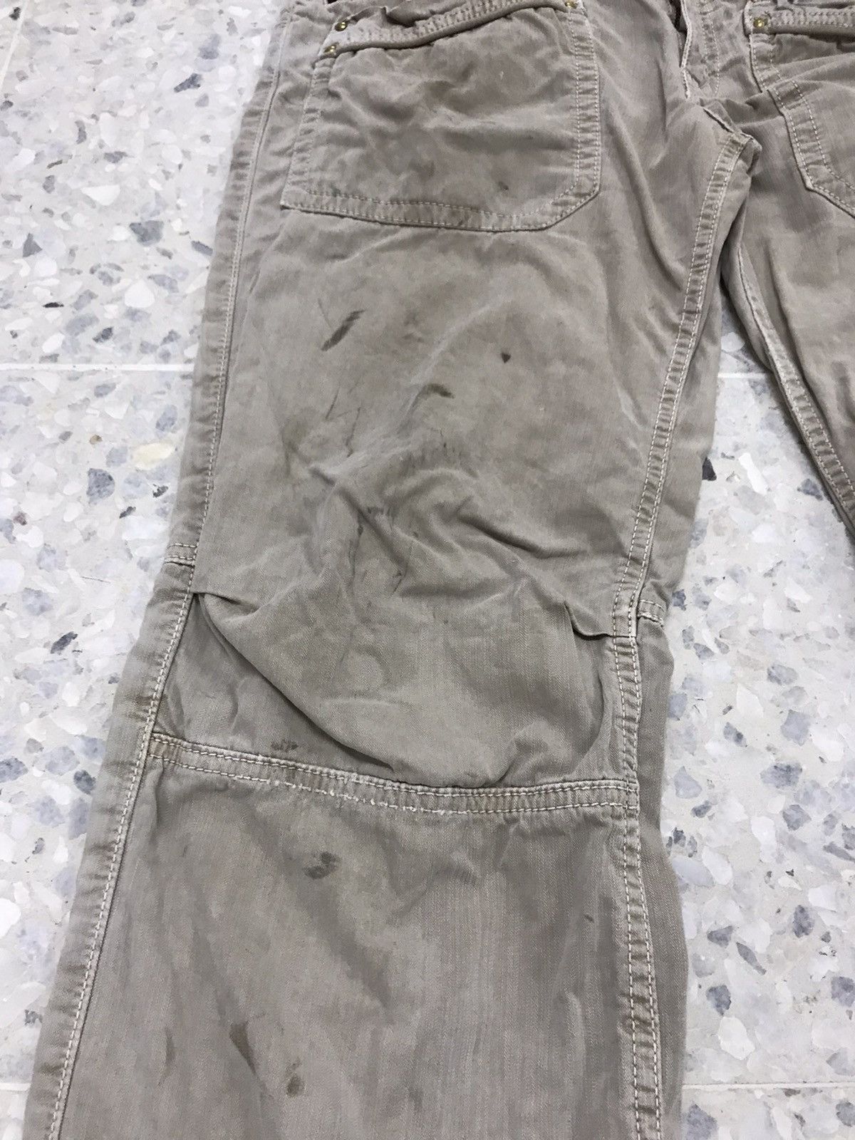 Japanese Brand Vintage Surplus Distressed Cargo Pants Size US 33 - 5 Thumbnail
