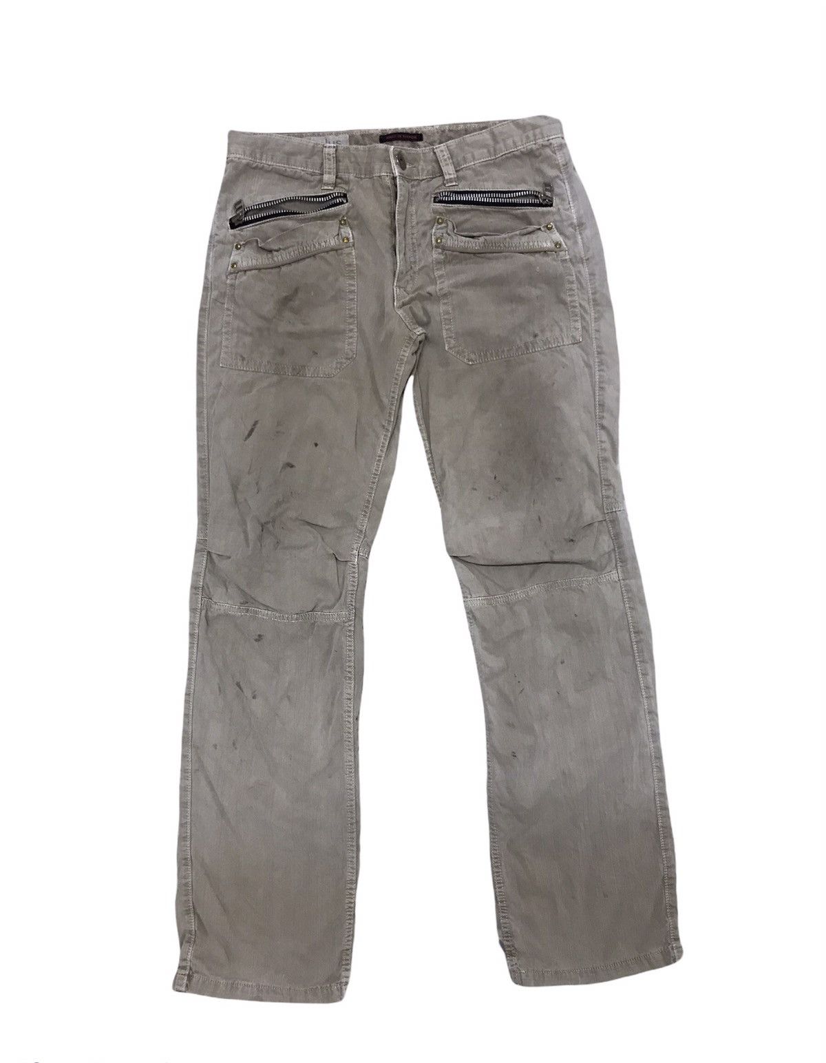 image of Surplus Distressed Cargo Pants in Brown, Men's (Size 33)