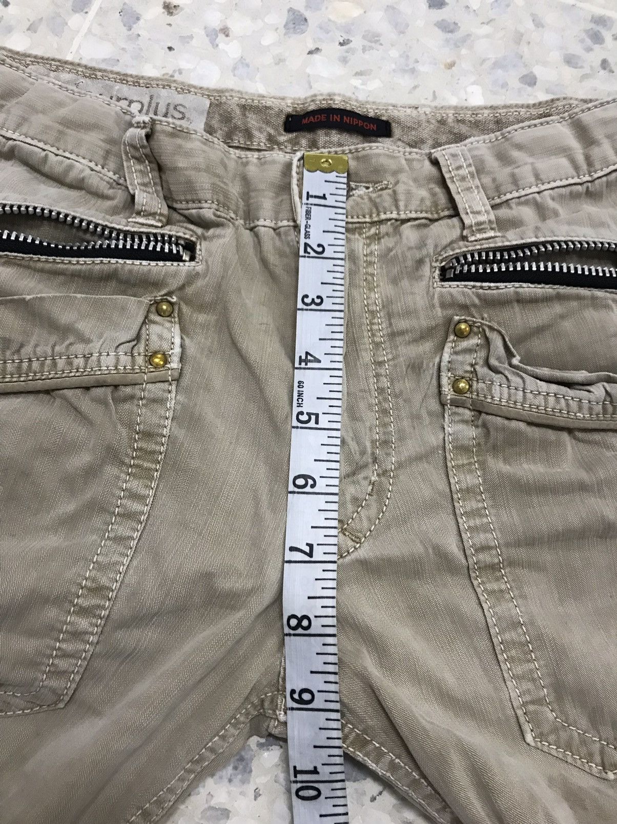 Japanese Brand Vintage Surplus Distressed Cargo Pants Size US 33 - 22 Thumbnail