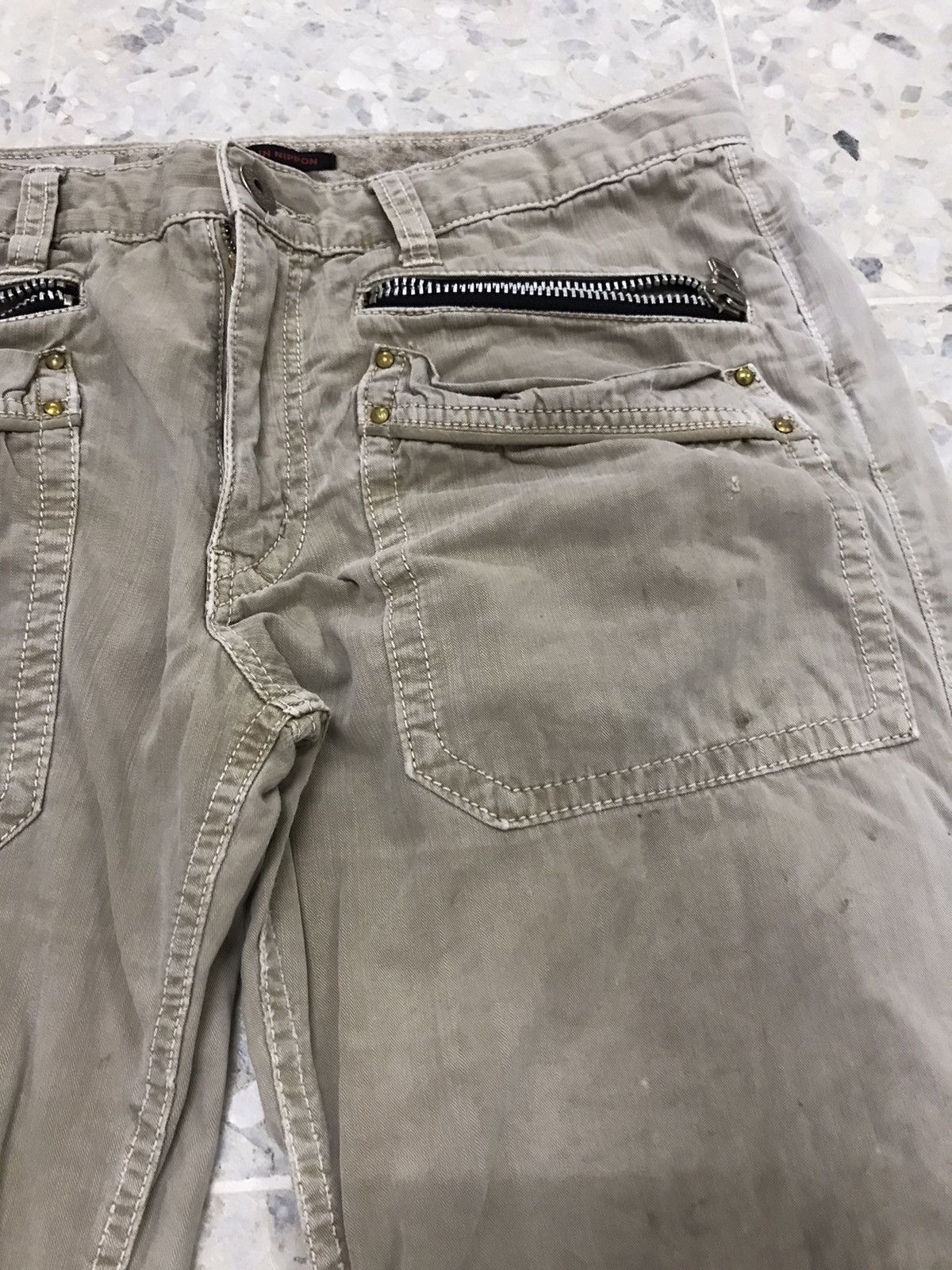 Japanese Brand Vintage Surplus Distressed Cargo Pants Size US 33 - 4 Thumbnail