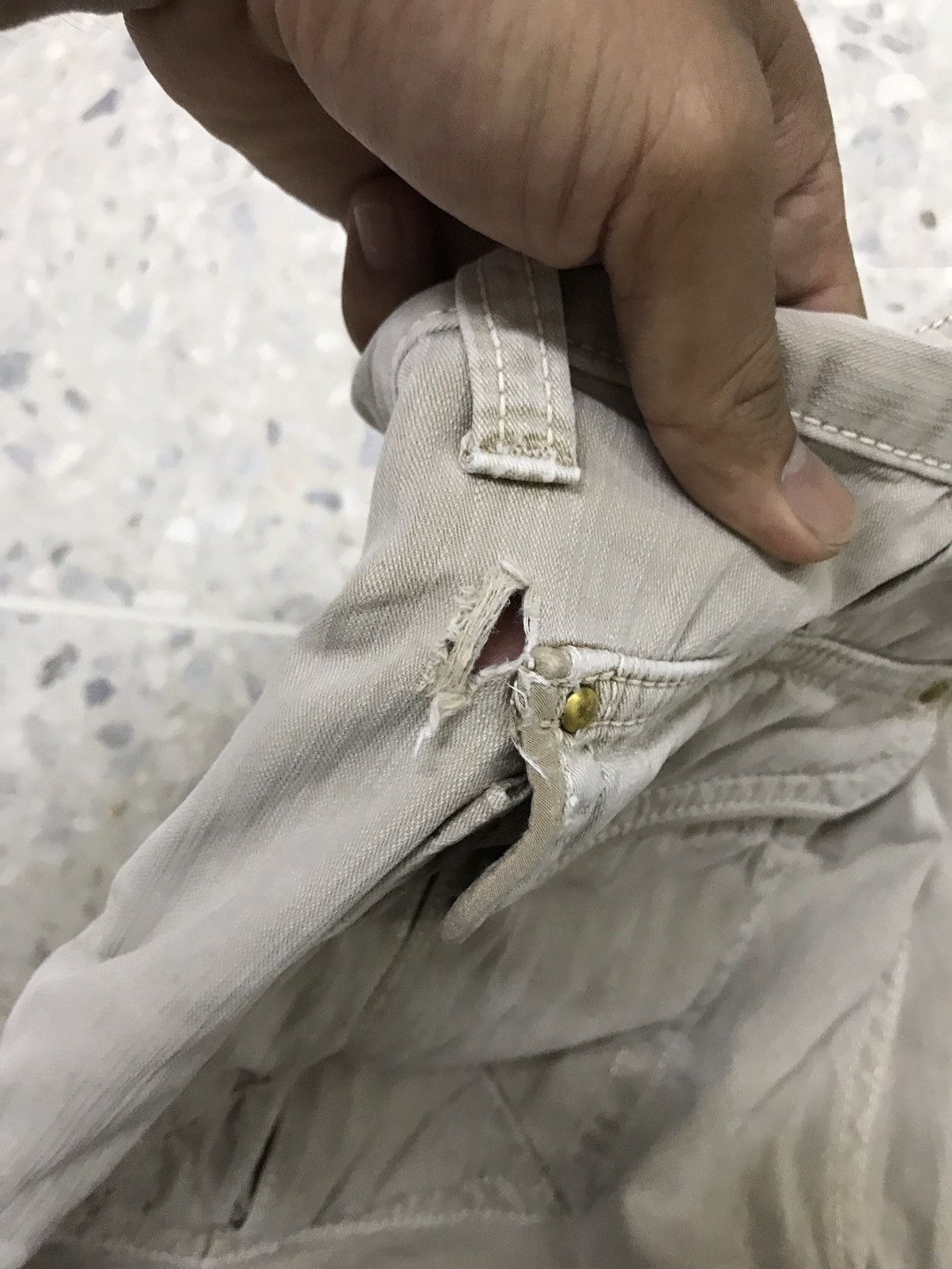 Japanese Brand Vintage Surplus Distressed Cargo Pants Size US 33 - 18 Thumbnail