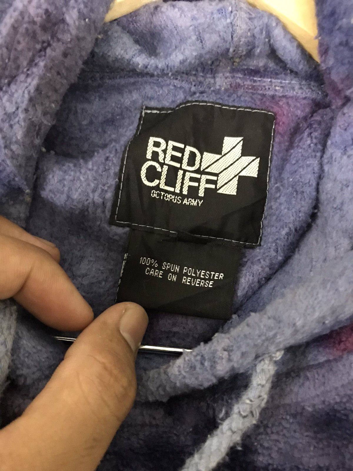 Japanese Brand Vintage Red Cliff Over Sized Fleece Hoodie Like CPFM Size US L / EU 52-54 / 3 - 16 Thumbnail