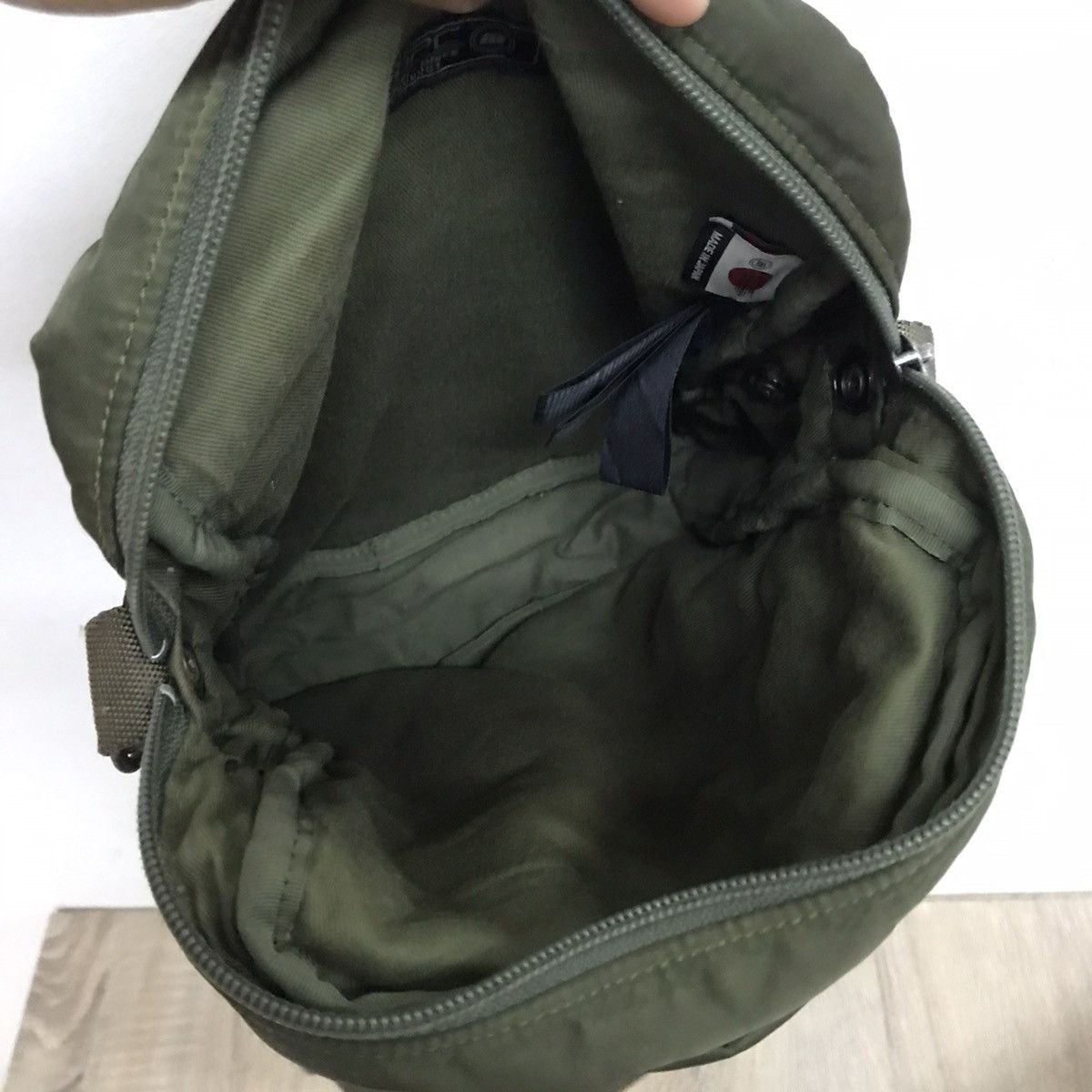 MasterPiece Vintage MasterPiece Distressed Sling Bag Leather/Nylon Size ONE SIZE - 18 Thumbnail