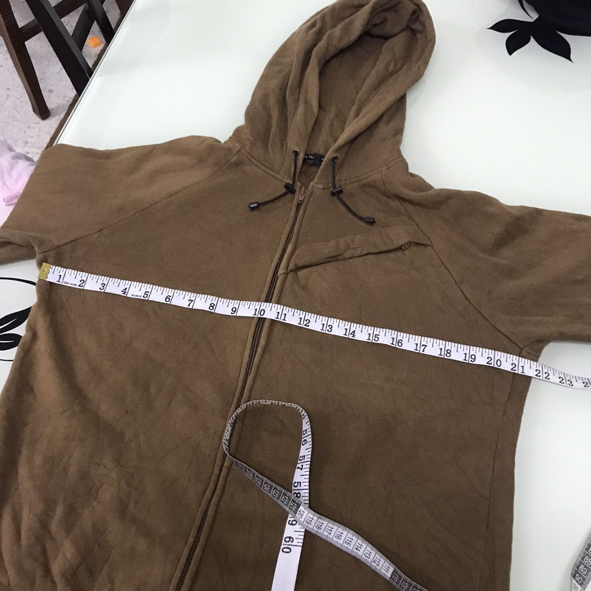 Paul Smith Vintage R.Newbold Distressed Zipper Hoodie Size US M / EU 48-50 / 2 - 12 Thumbnail