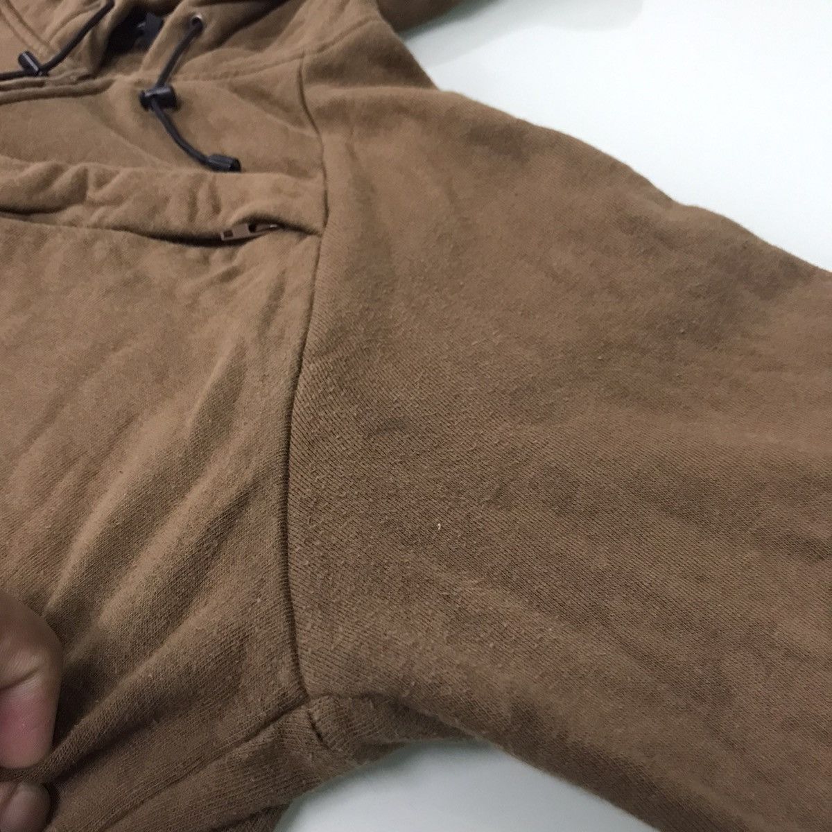 Paul Smith Vintage R.Newbold Distressed Zipper Hoodie Size US M / EU 48-50 / 2 - 15 Thumbnail