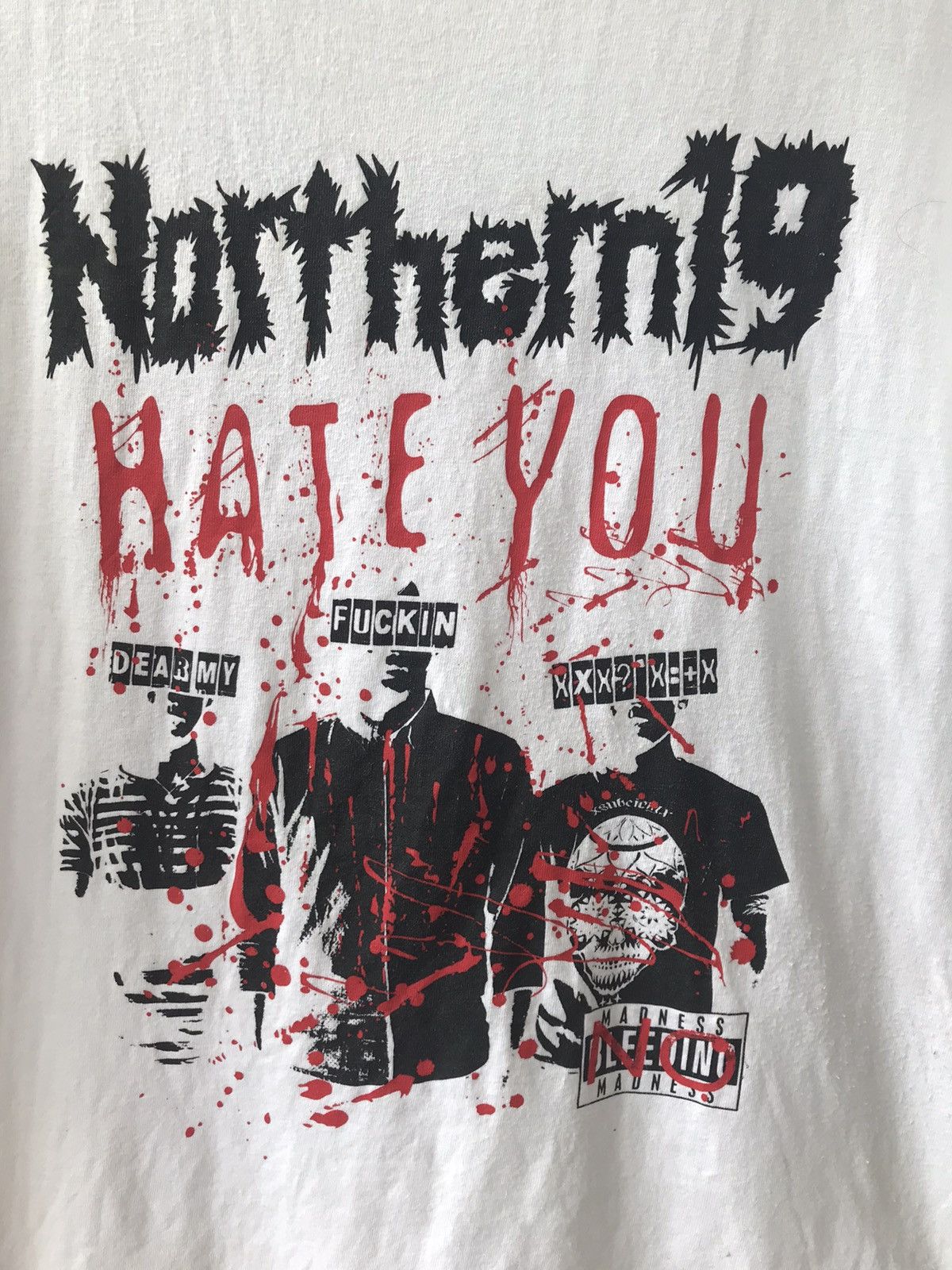 Band Tees × Vintage Northern19 Band Tee Tour Tee Hate You Madness No Madness Size US L / EU 52-54 / 3 - 2 Thumbnail